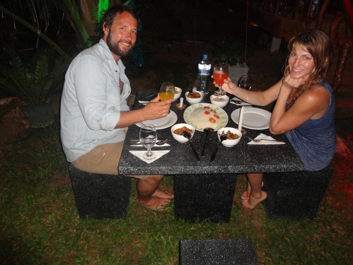 outdoor BBQ area