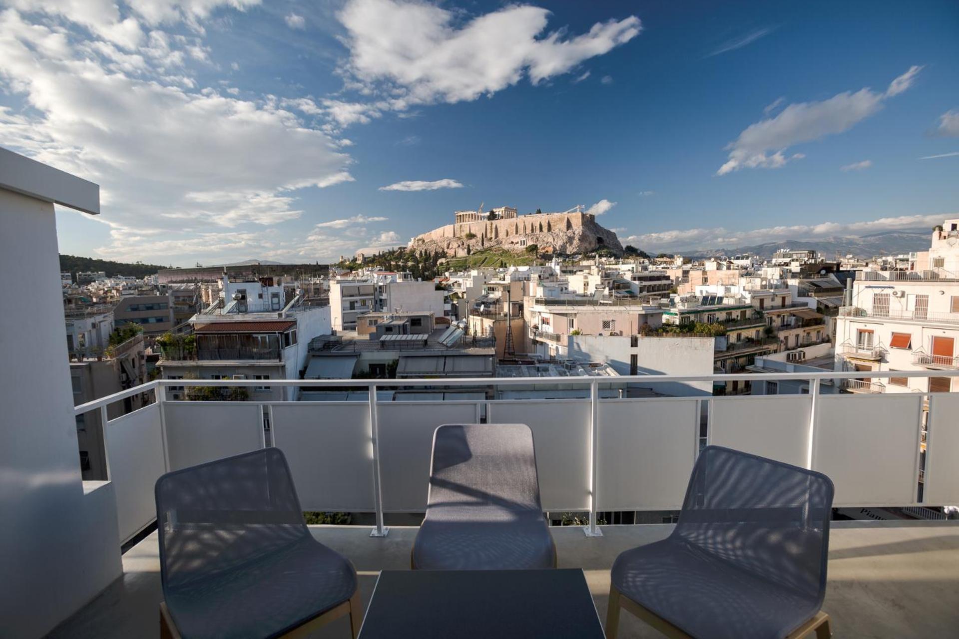 Bright Apartment with Stunning Acropolis Views! SG5