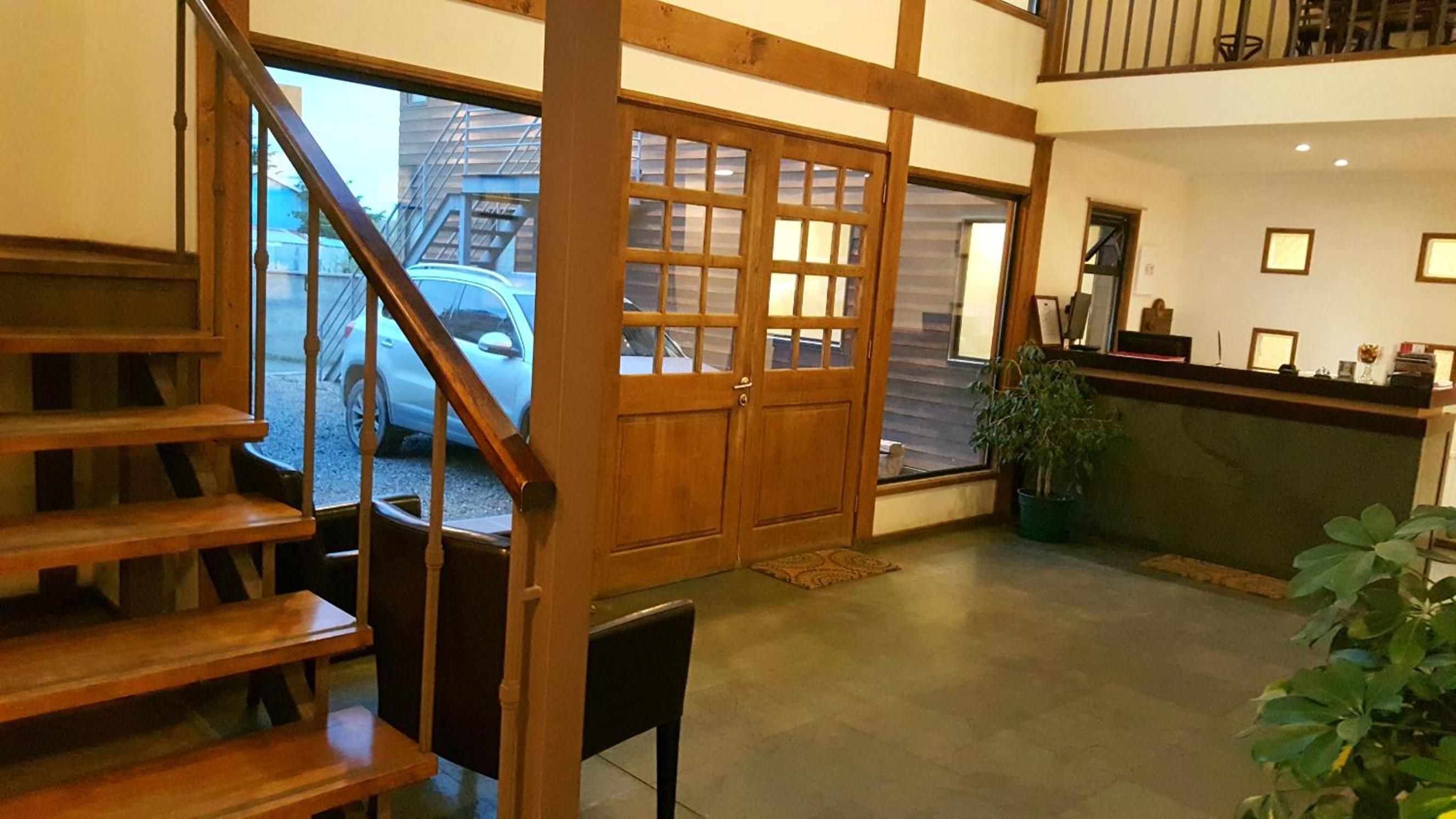 hotel reception