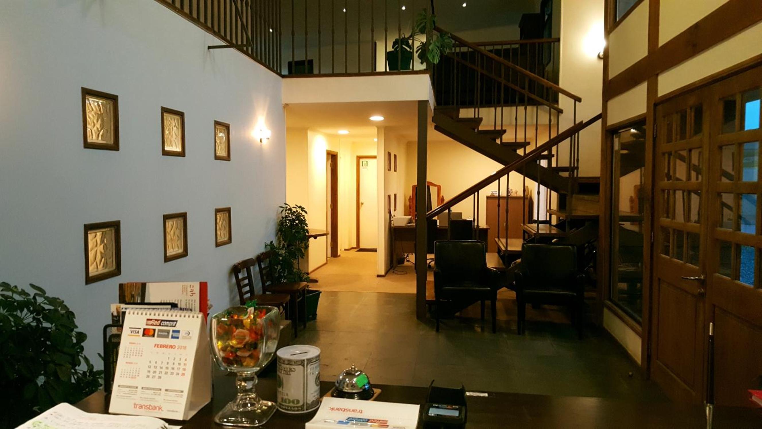 hotel reception