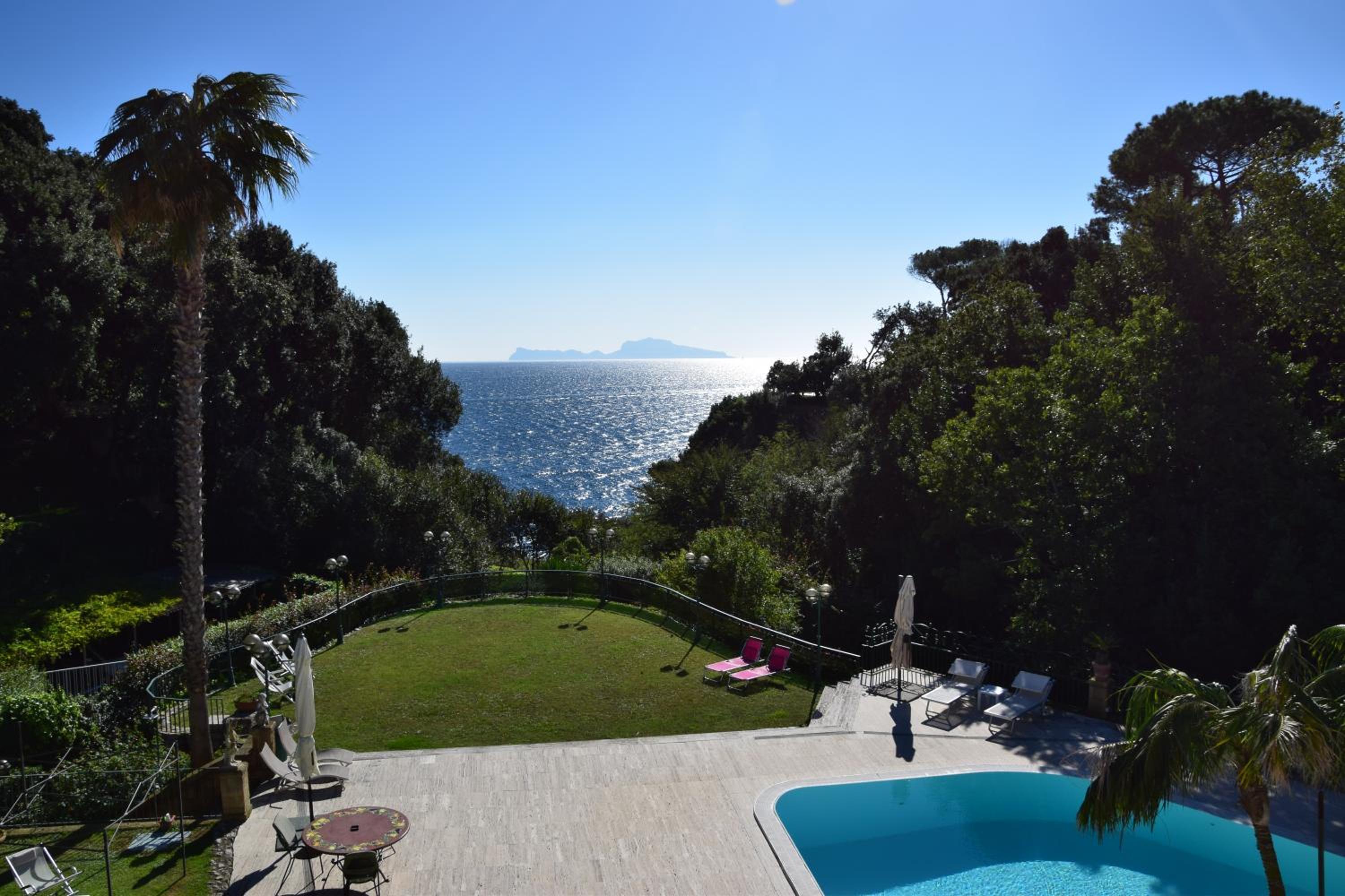 Holidays Naples Family - Pool in front of Capri