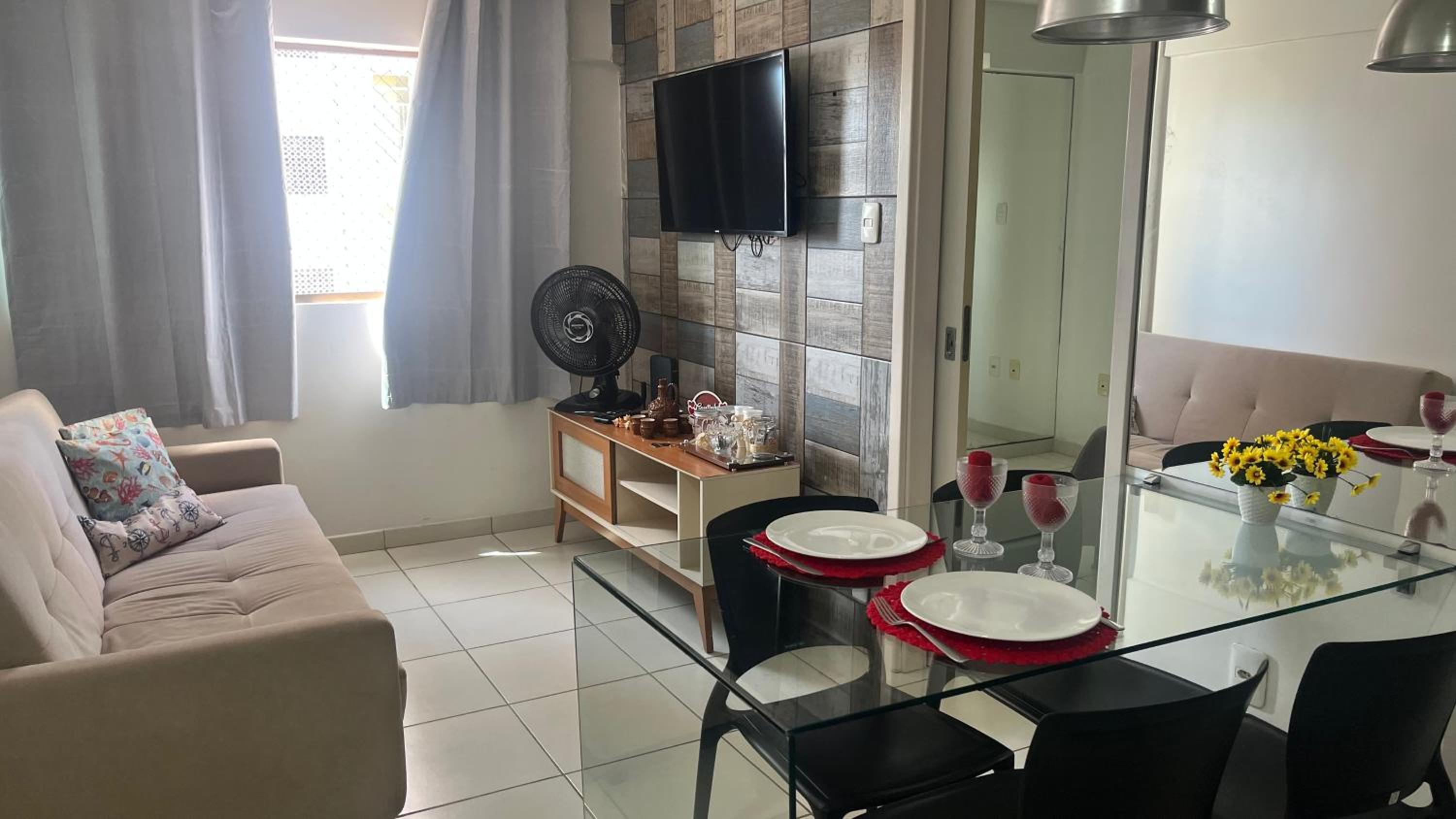 Gales de Pajuçara 703 Conforto, Piscina na Cobertura, Wifi 350 Mbps e a 50m da Praia!