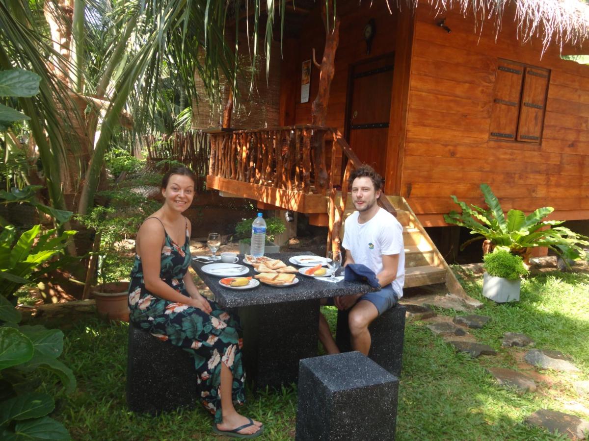 outdoor BBQ area