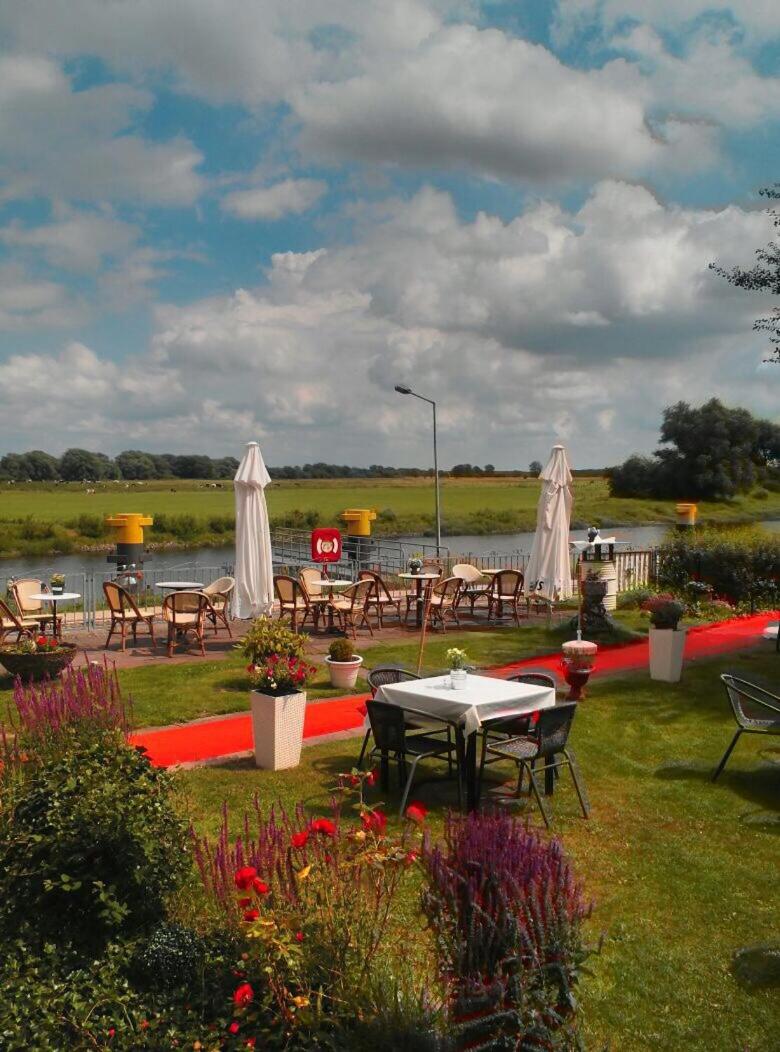 outdoor BBQ area
