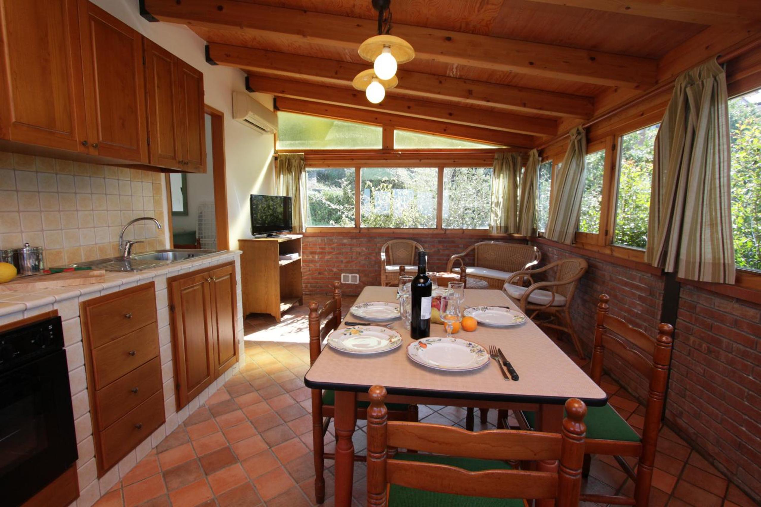 outdoor BBQ area