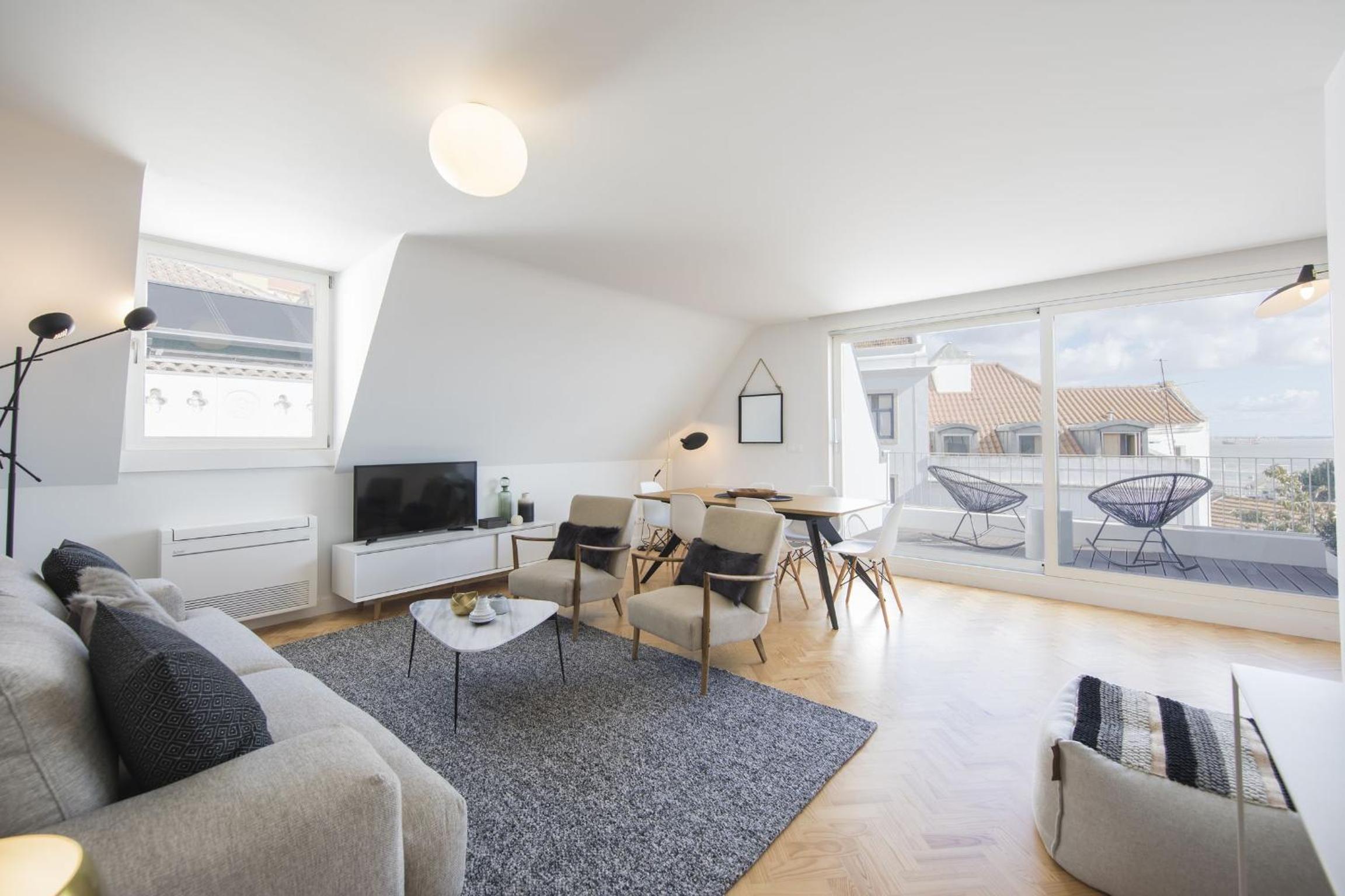 Penthouse on the Tagus in Alfama by LovelyStay view 4
