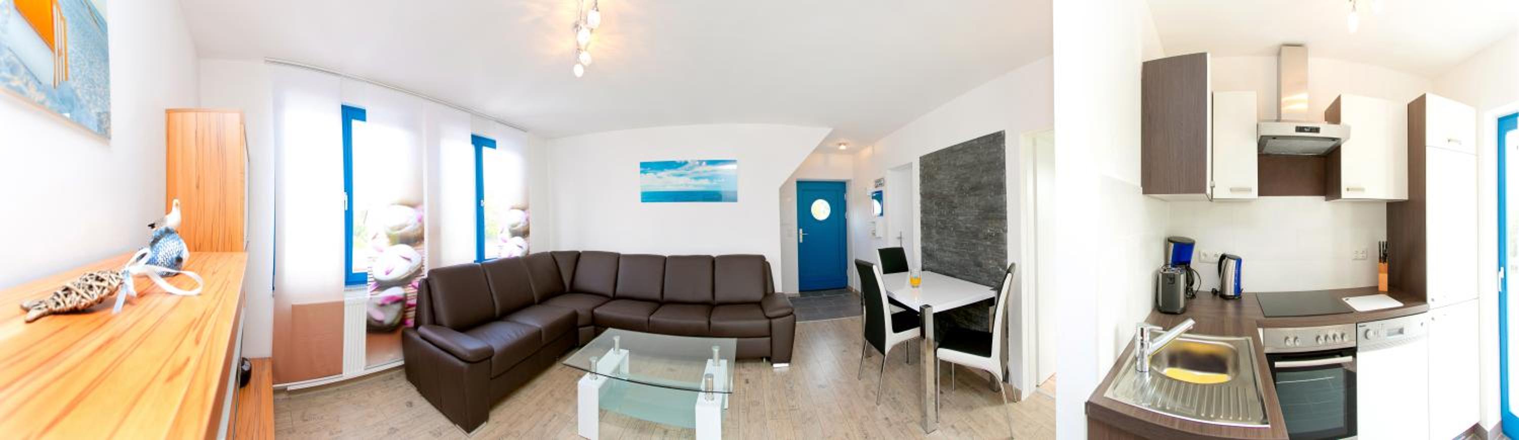 Ferienwohnung Ostrea Breege - mit Garten und Grill