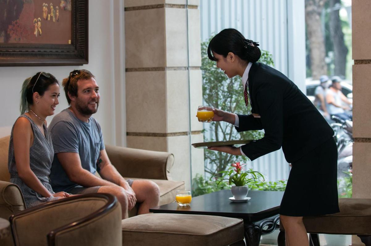 hotel reception