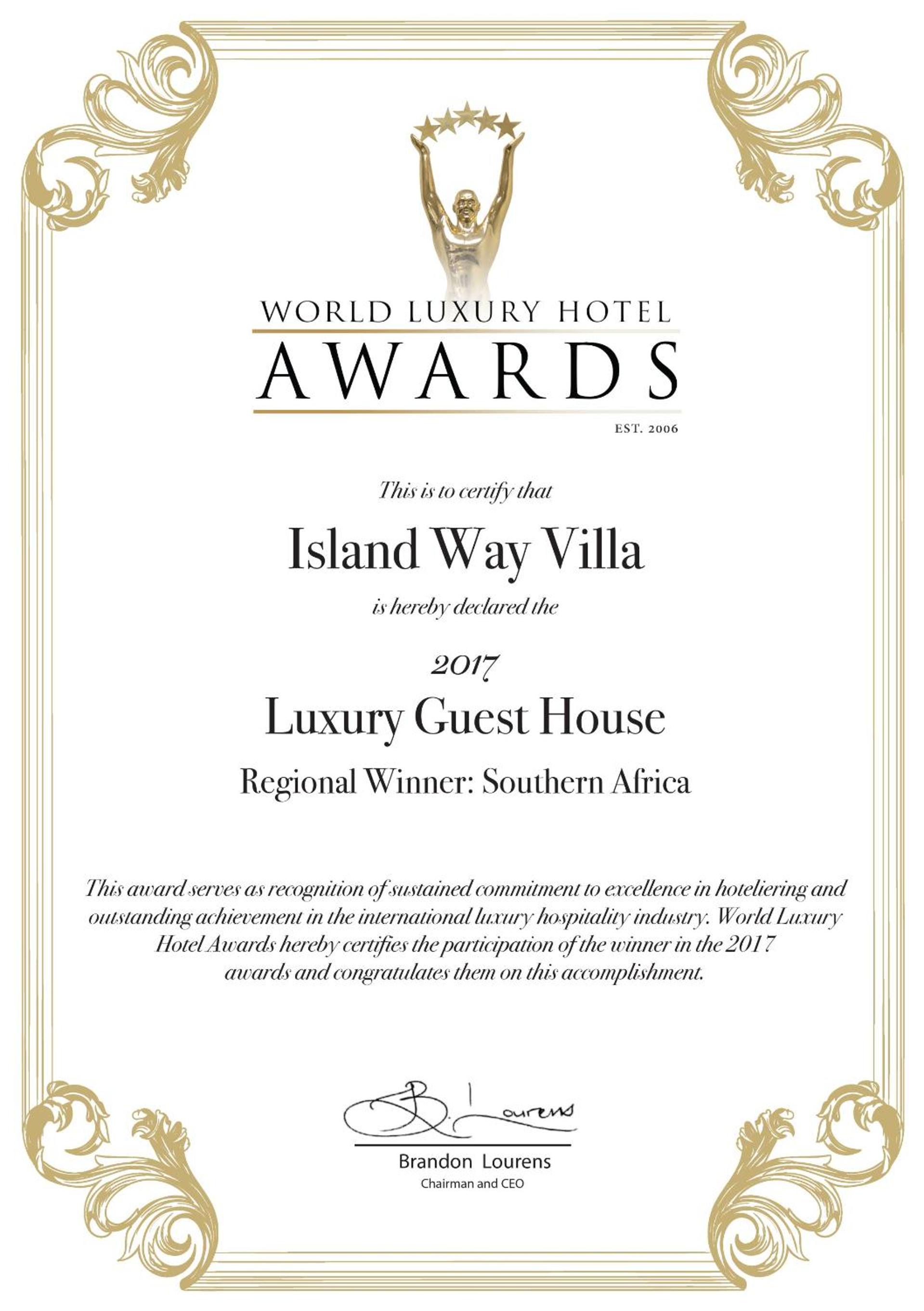 Island Way Villa