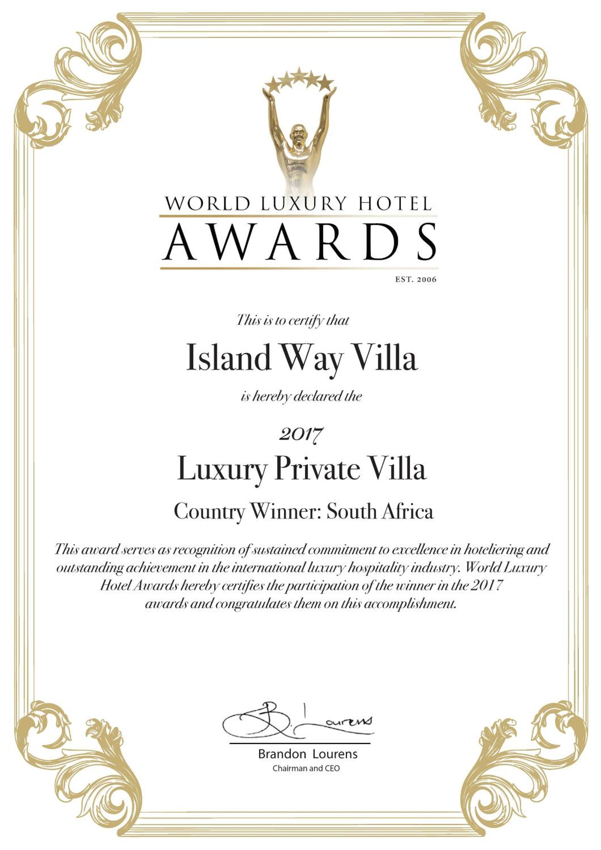 Island Way Villa