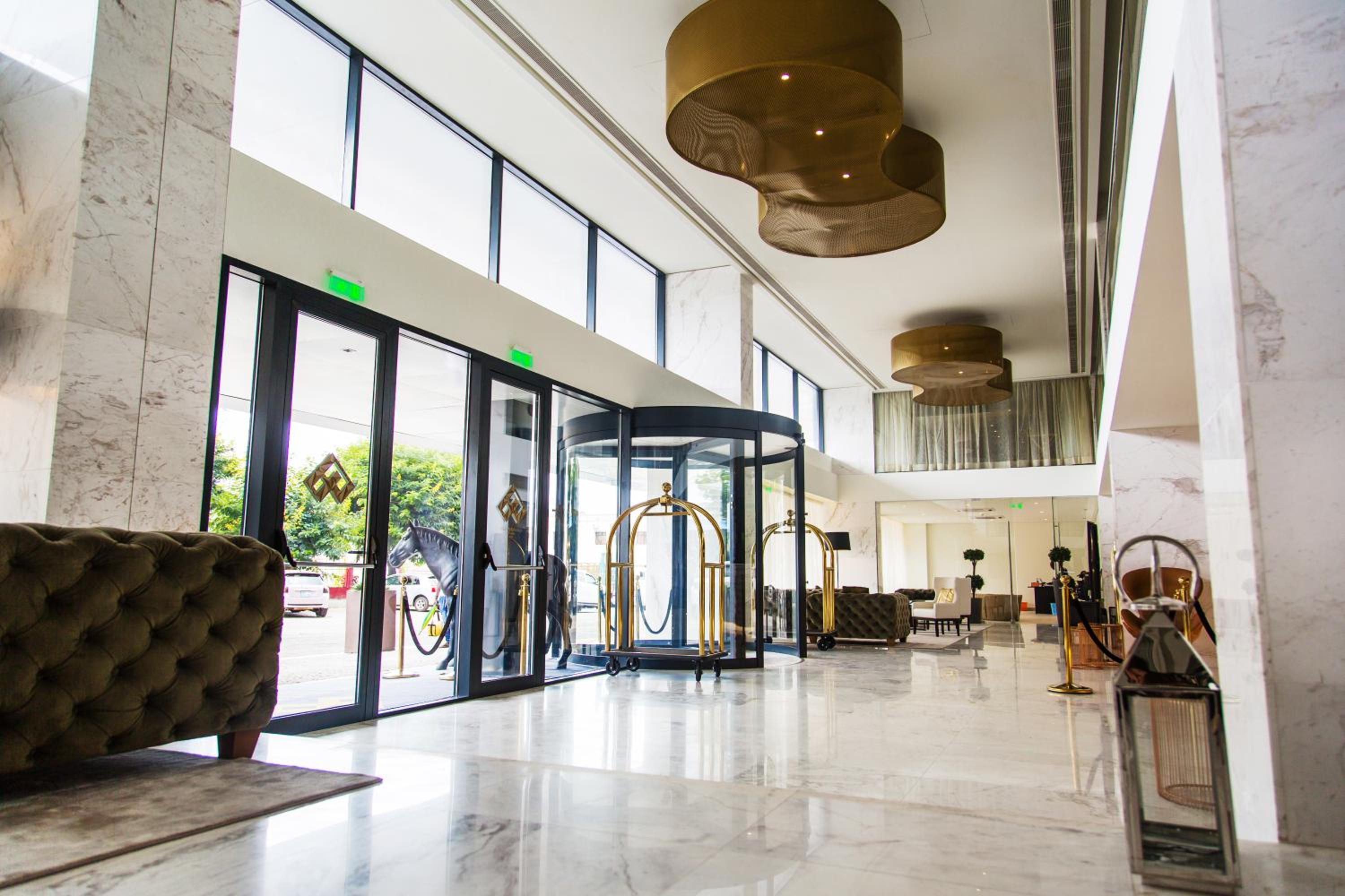 hotel reception