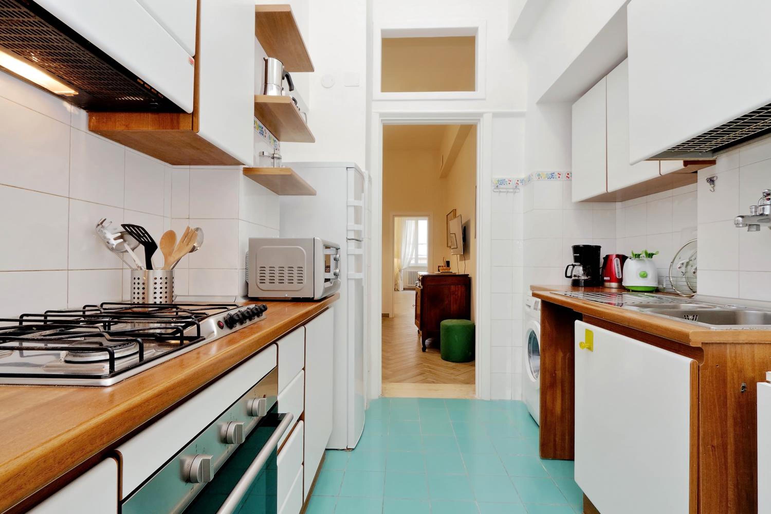 Sistina 2 en Rome — kitchen