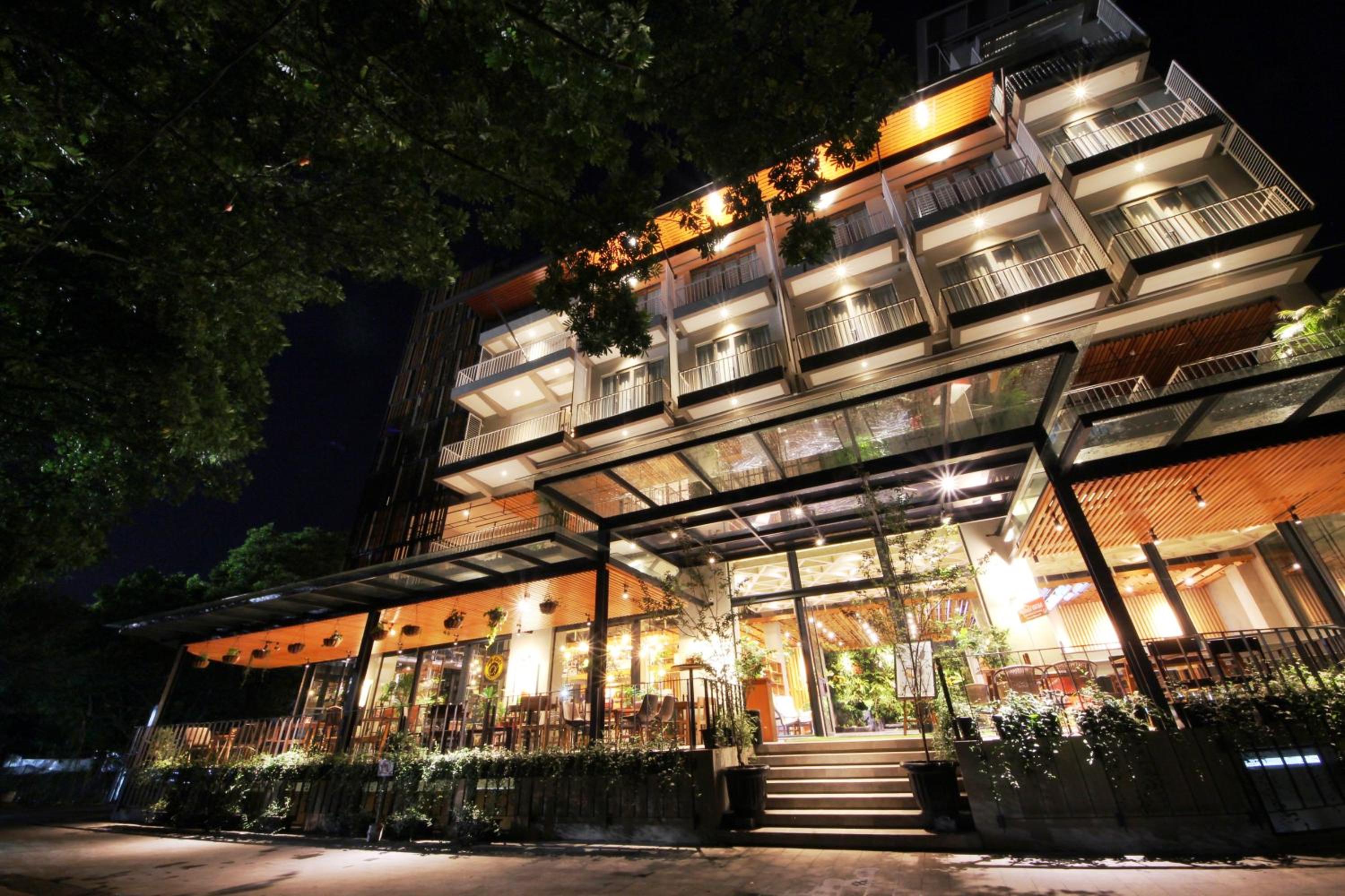 hotel building
