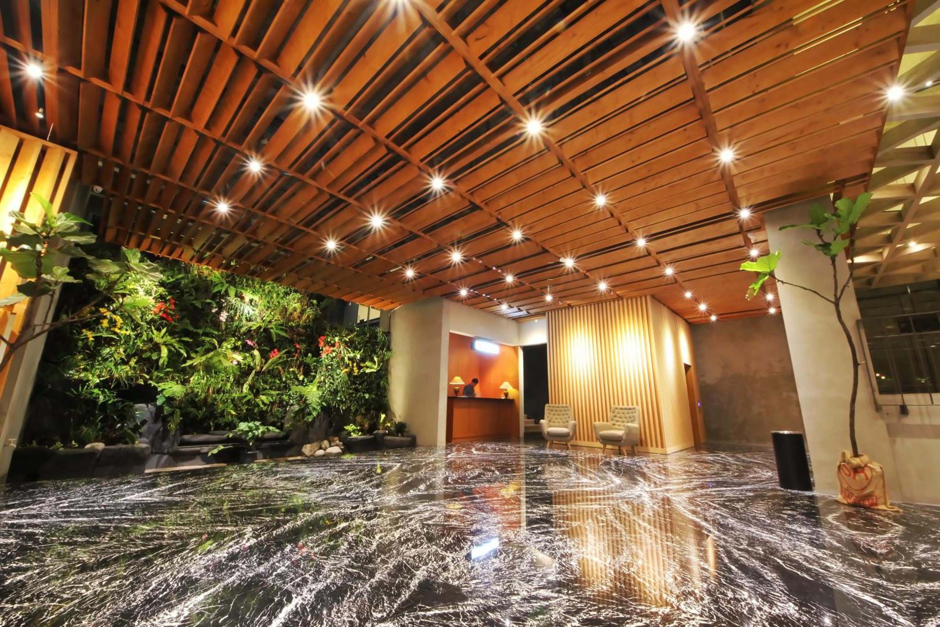 hotel reception
