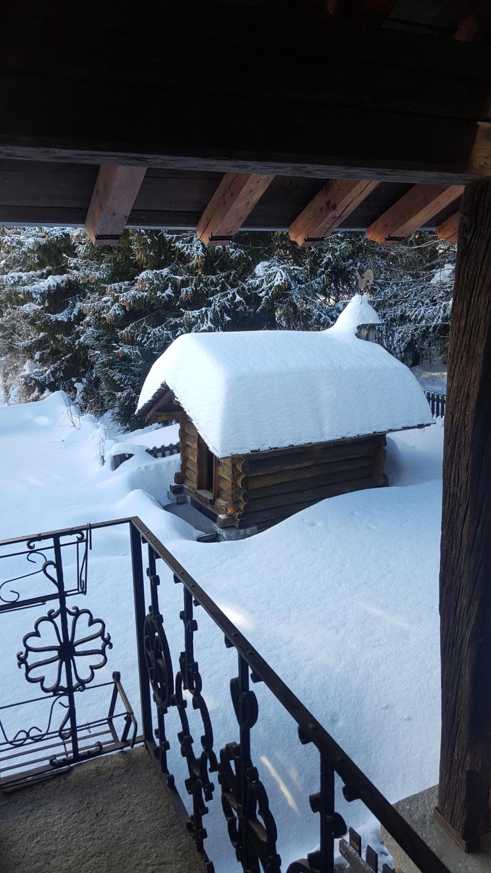 Chalet Blanc "Coeur Sapin" view 4