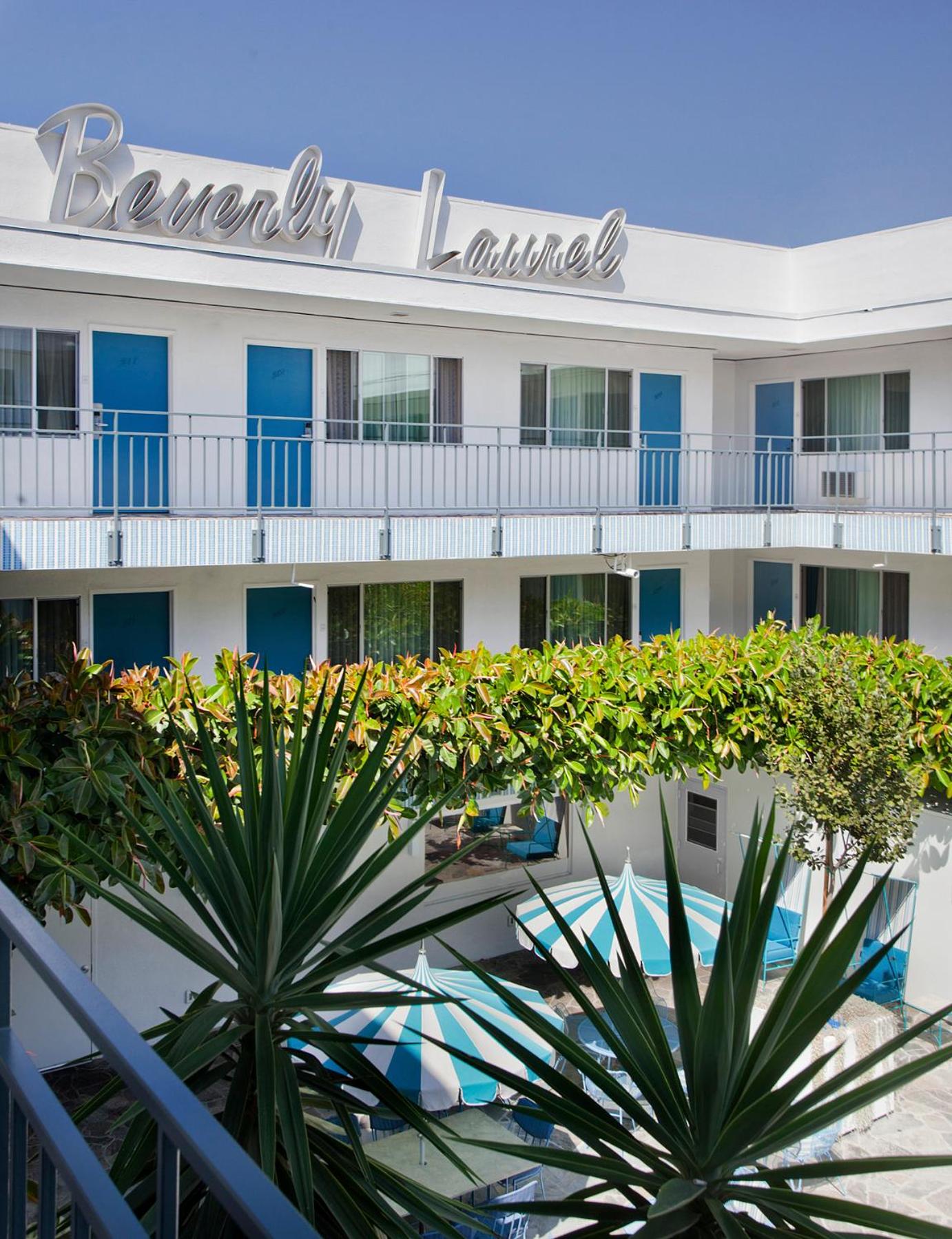 The Beverly Laurel Hotel at West Hollywood