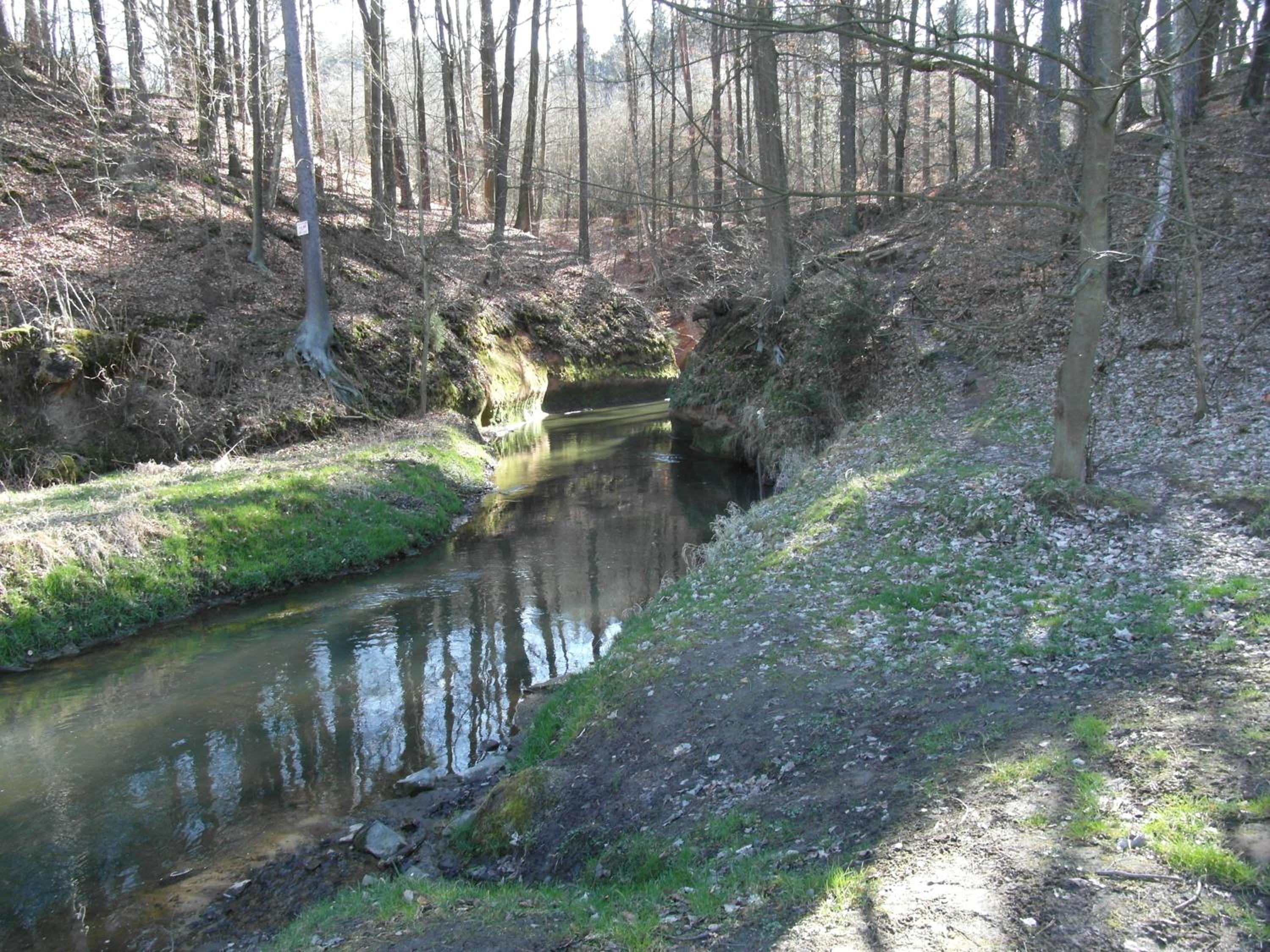 Roubenka nad řekou