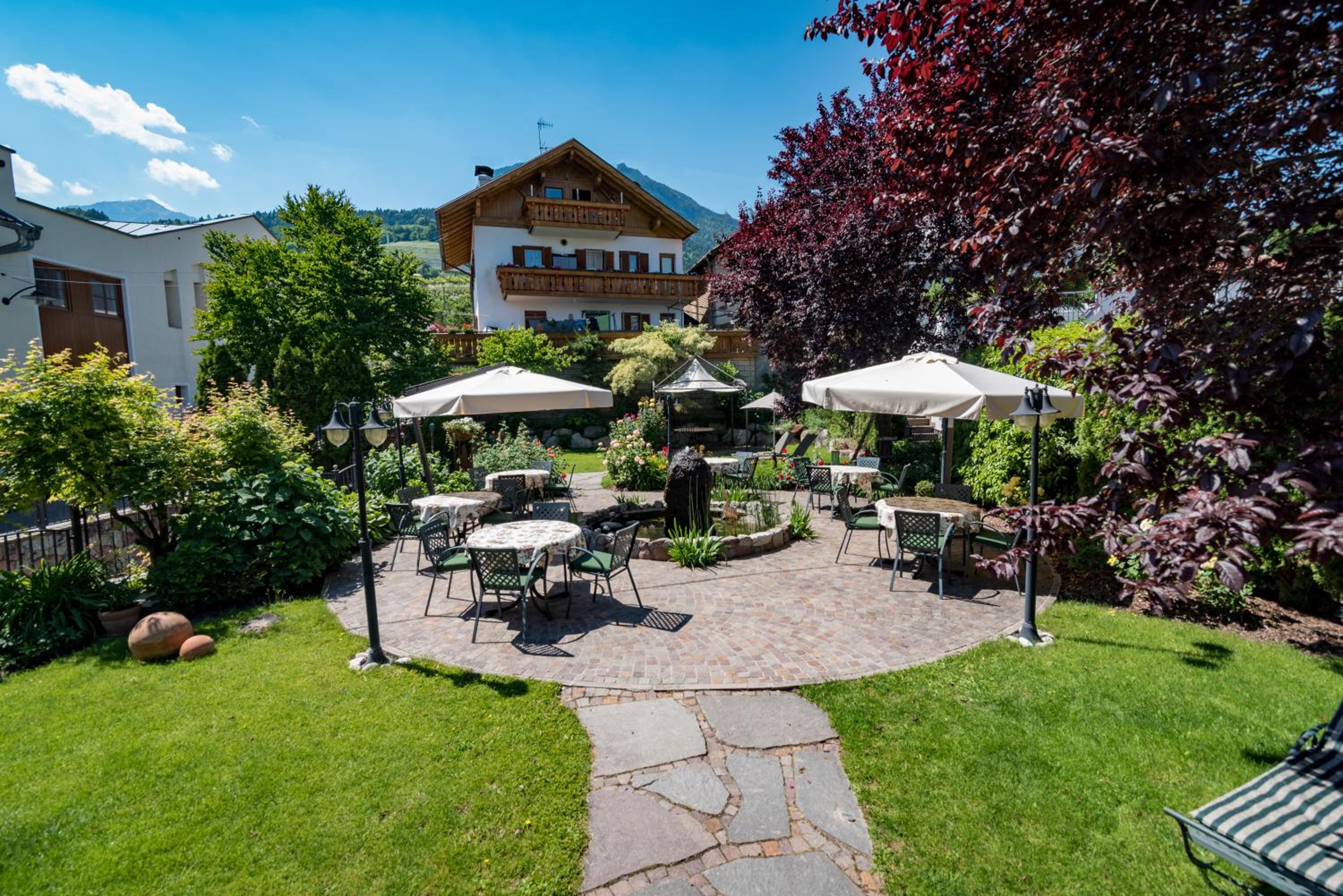outdoor BBQ area