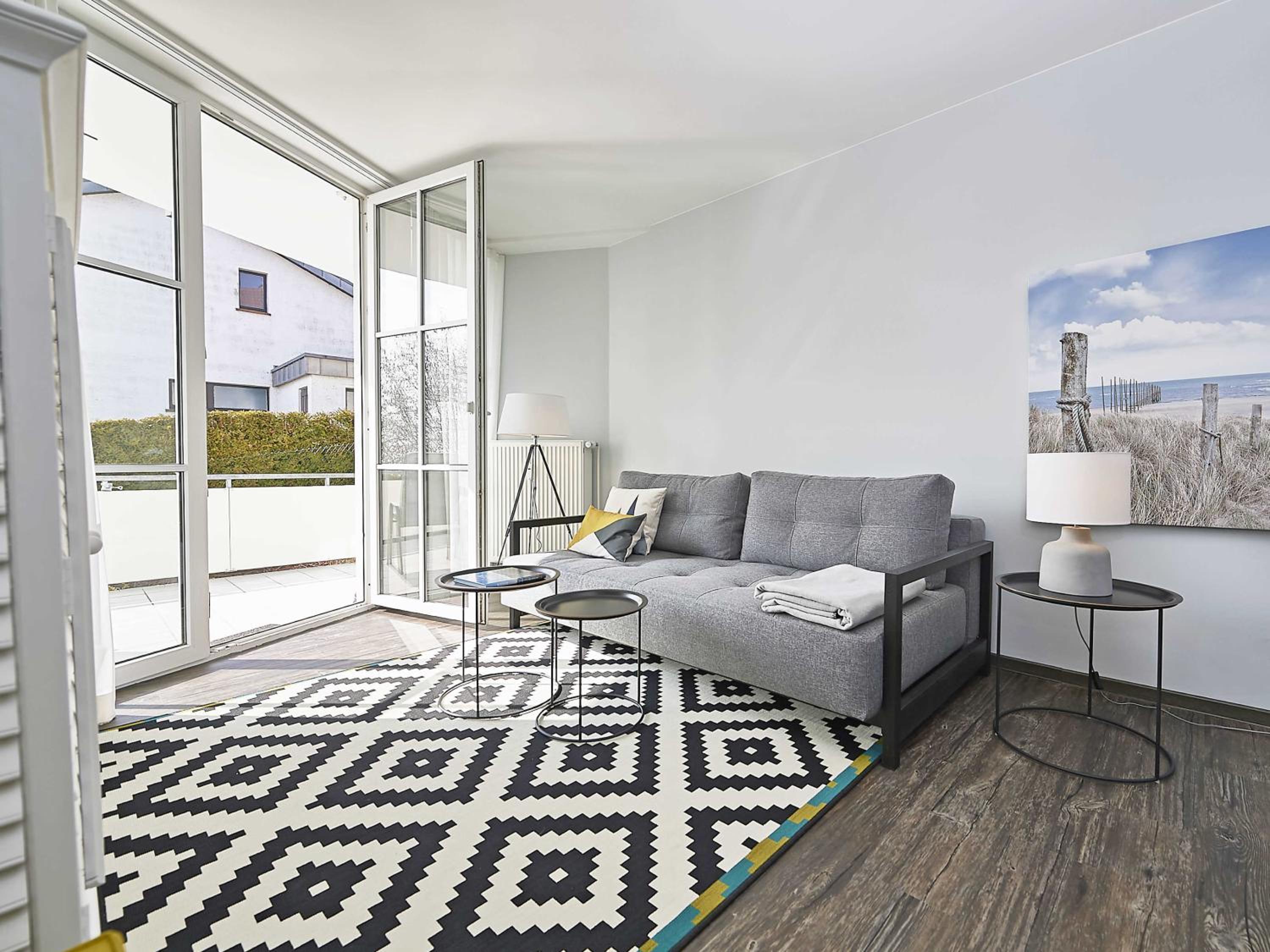 Villa Vilmblick - Wohnung 07 mit Terrasse und Boddenblick