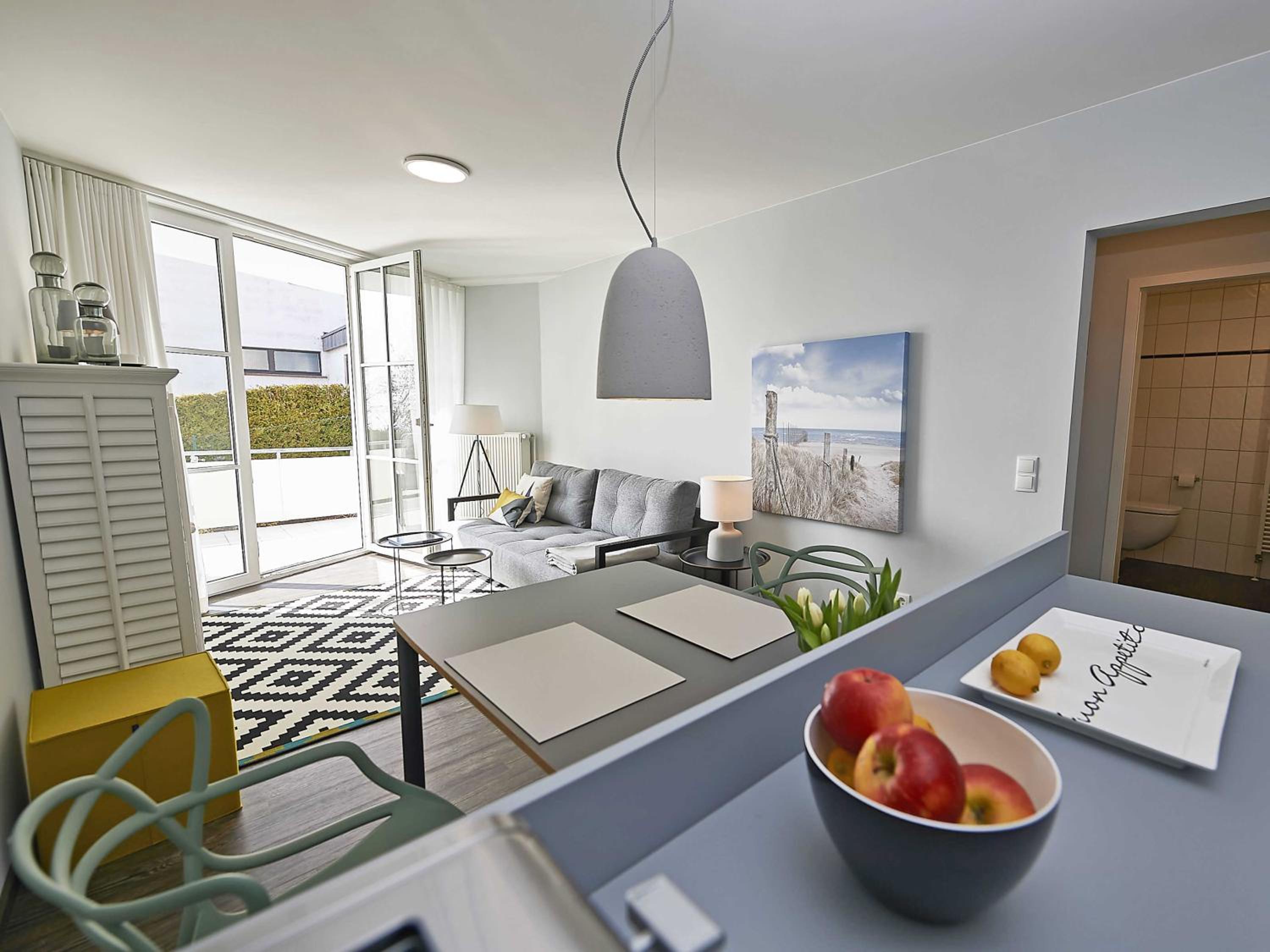 Villa Vilmblick - Wohnung 07 mit Terrasse und Boddenblick