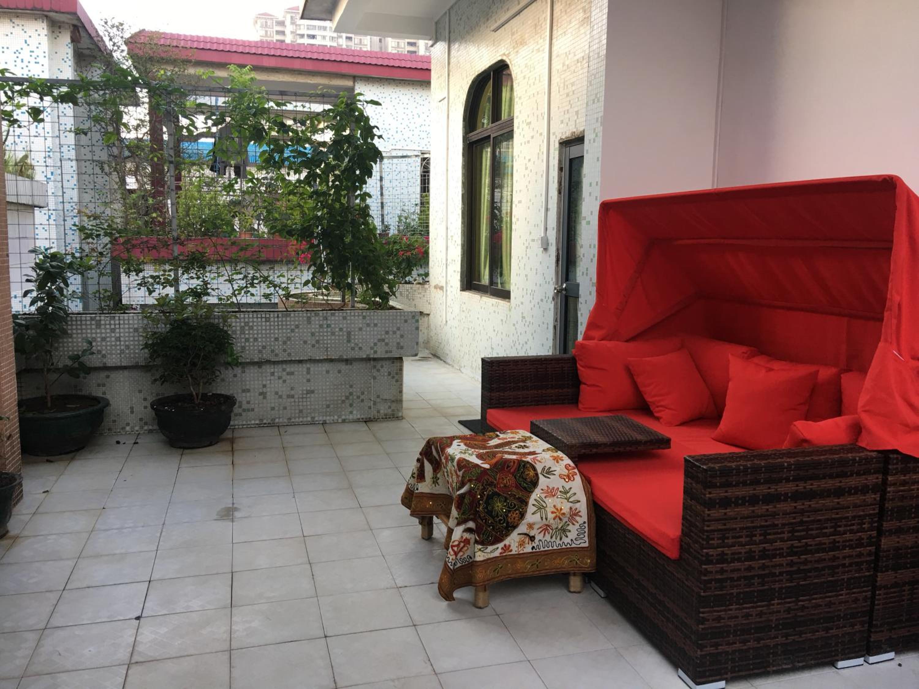 March Garden next to the Furniture Market