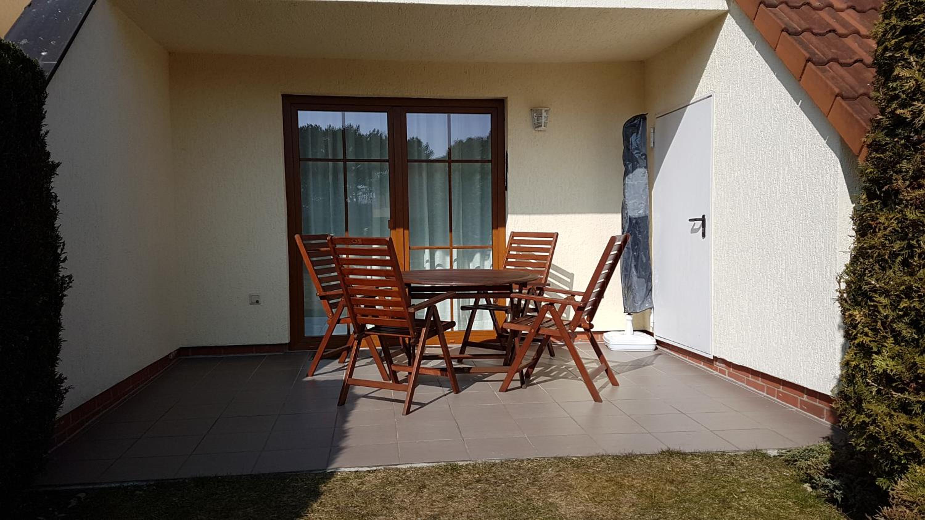 Ferienwohnung Gartentraum mit tollem Rasengarten