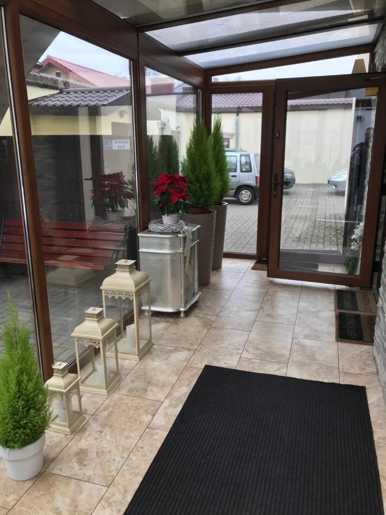 outdoor BBQ area