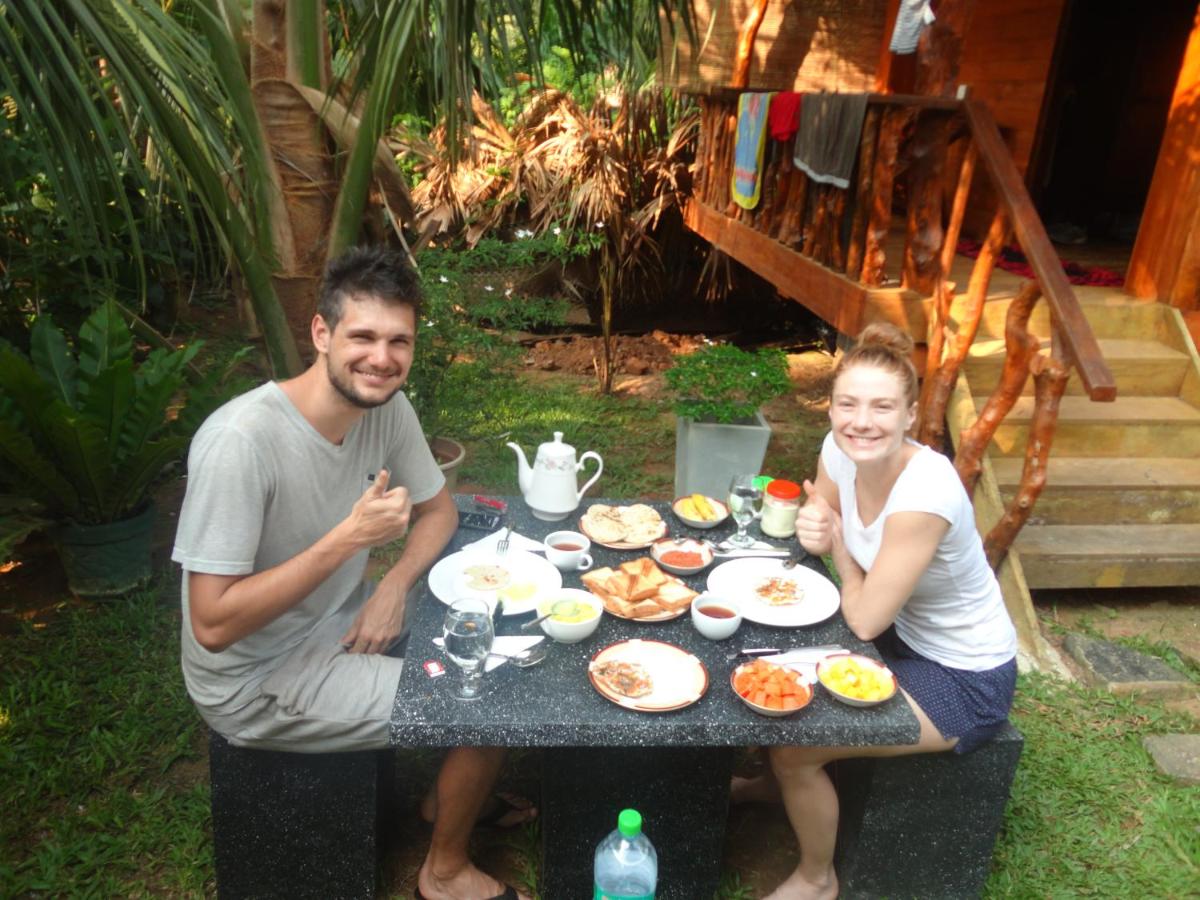 outdoor BBQ area