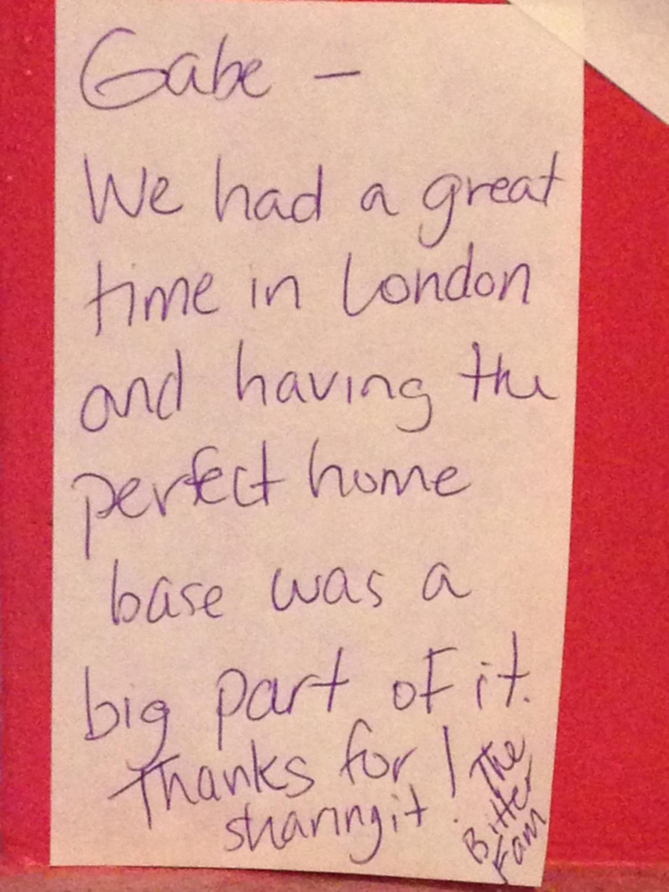 Gabe's Rooms in Central London