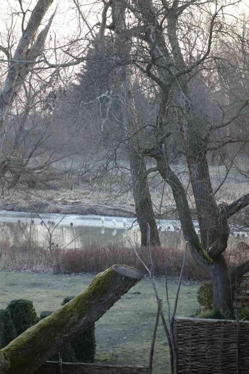 Fachwerkhaus am Fluss