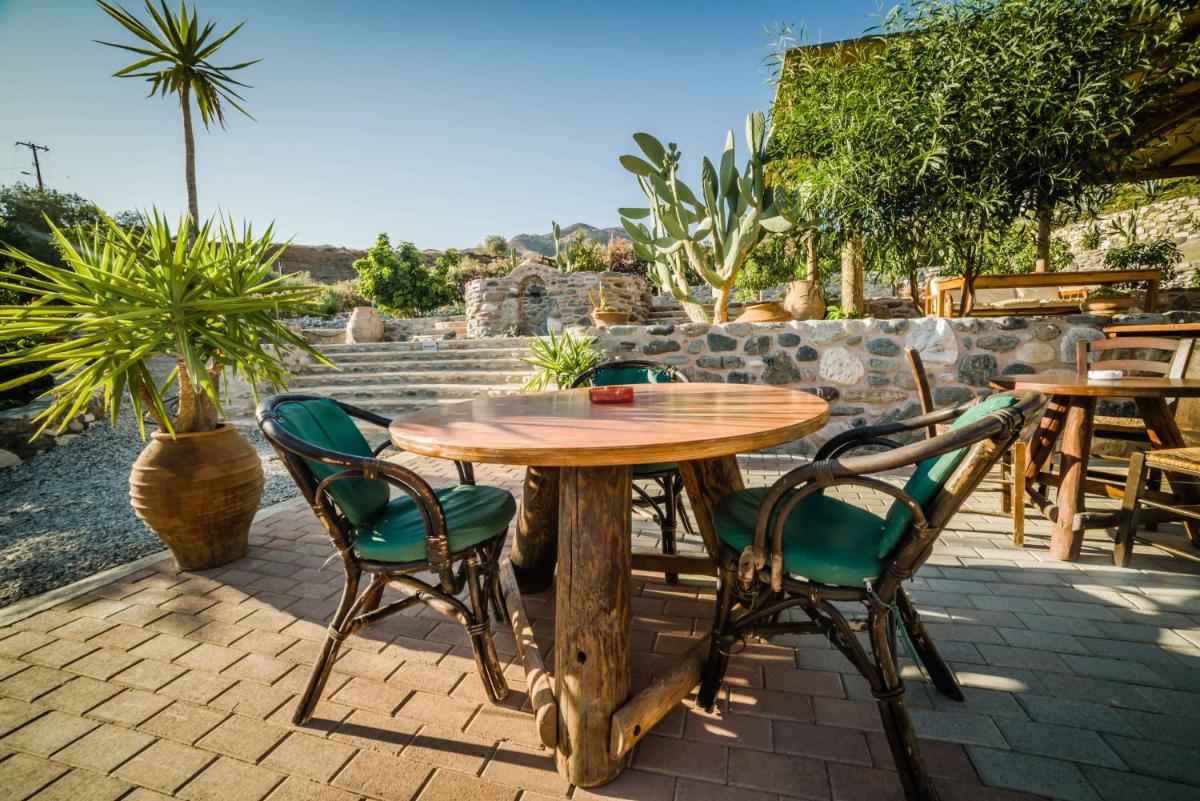 outdoor BBQ area