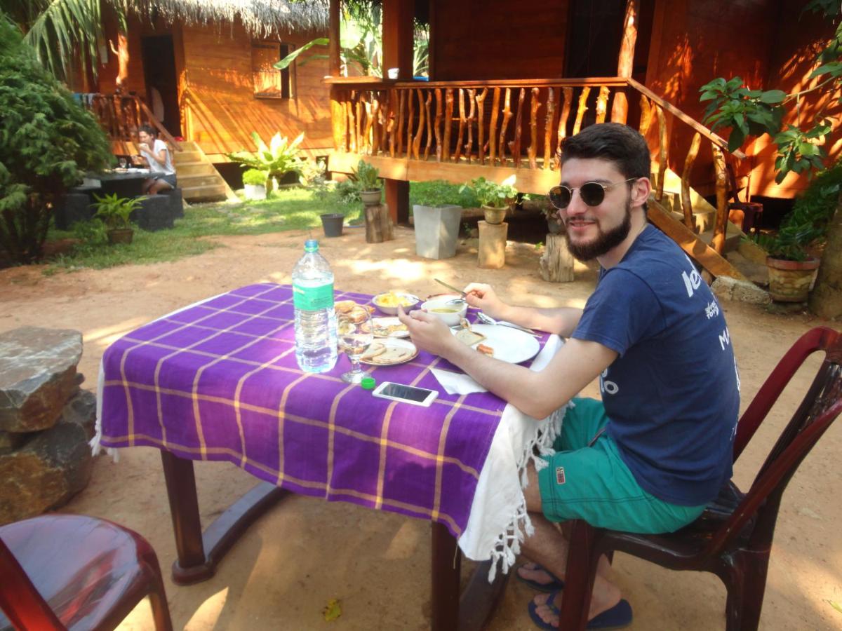 outdoor BBQ area