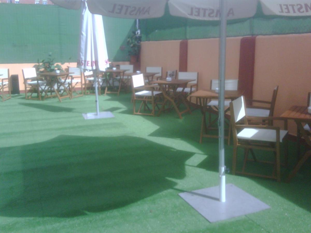 outdoor BBQ area