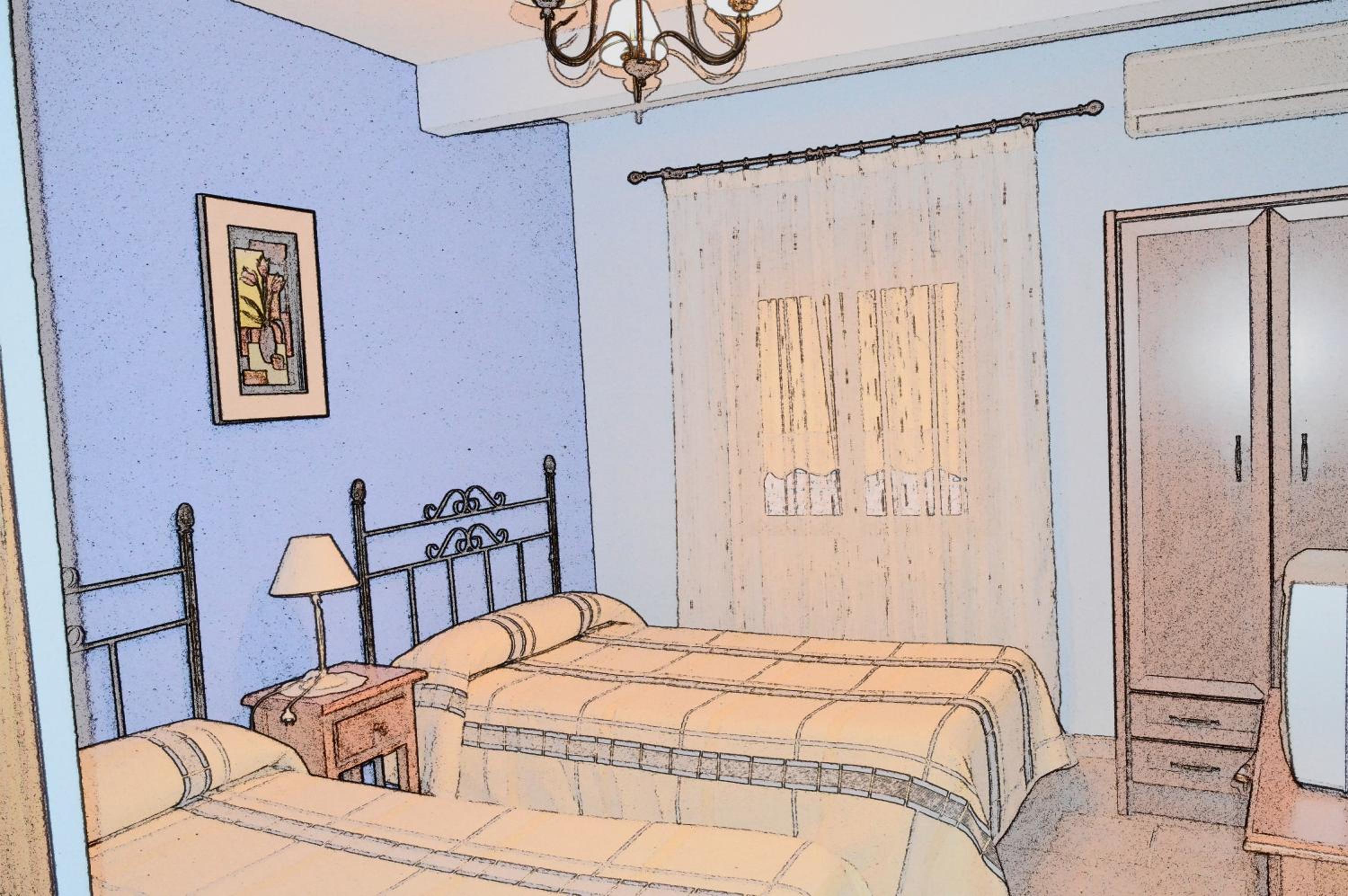 hotel room