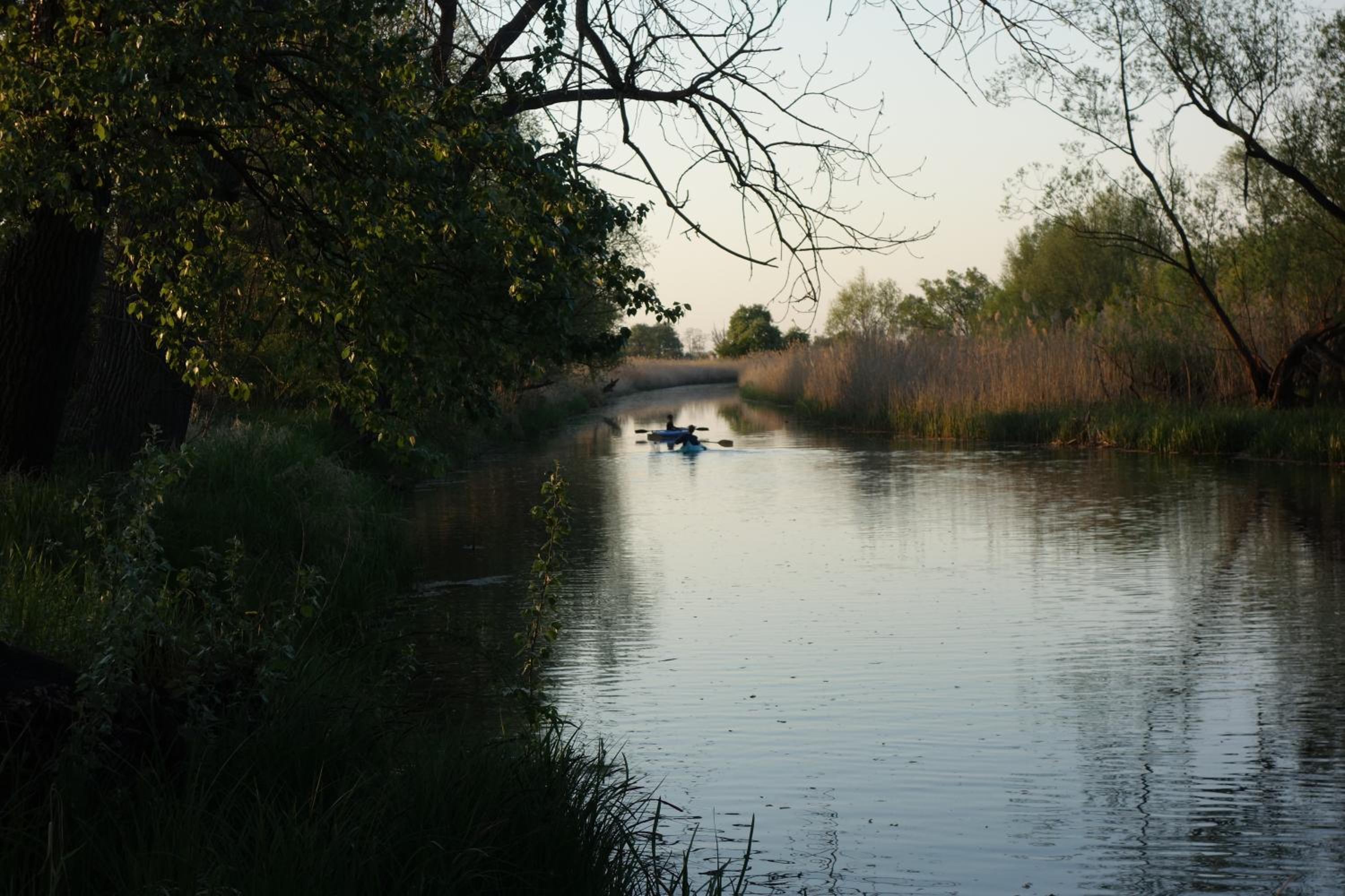 Fachwerkhaus am Fluss
