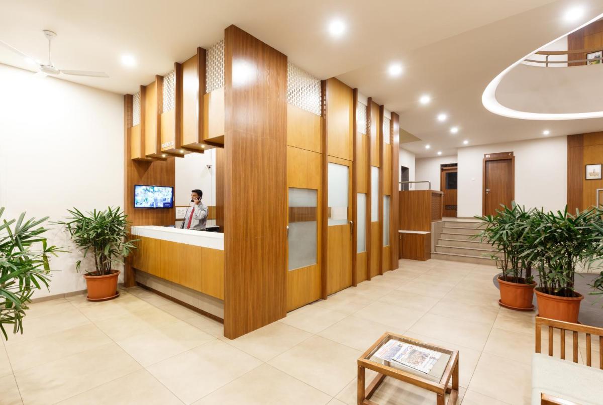 hotel reception