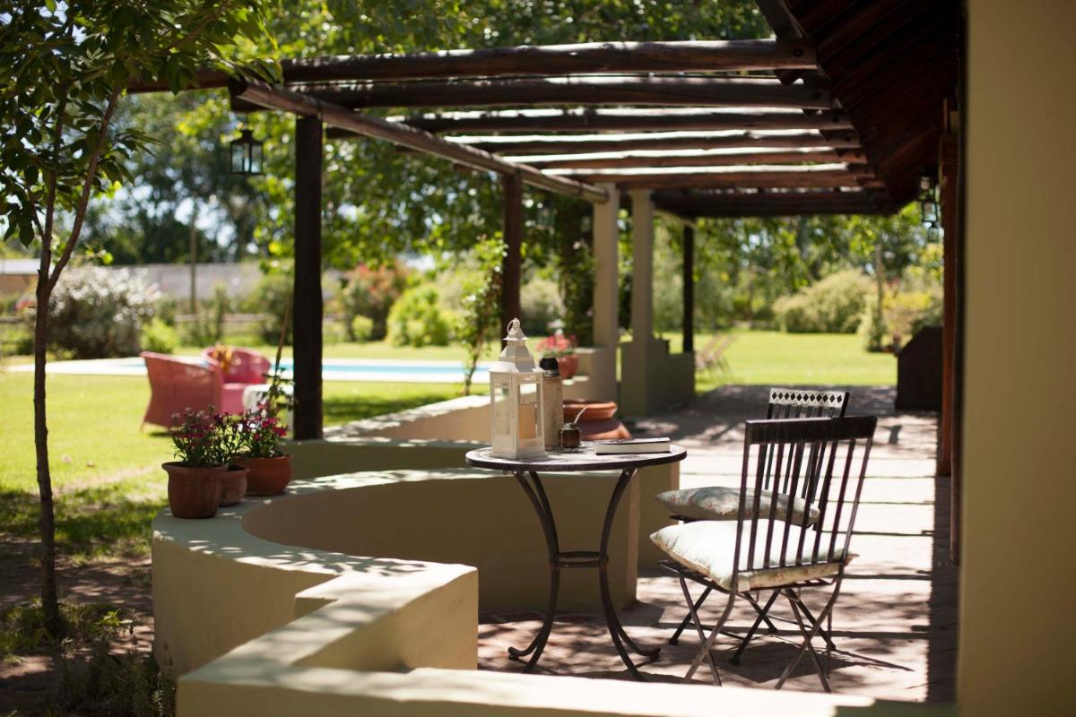 outdoor BBQ area