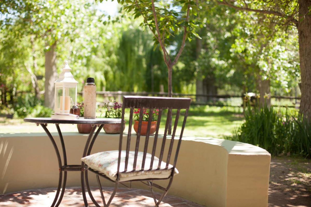 outdoor BBQ area