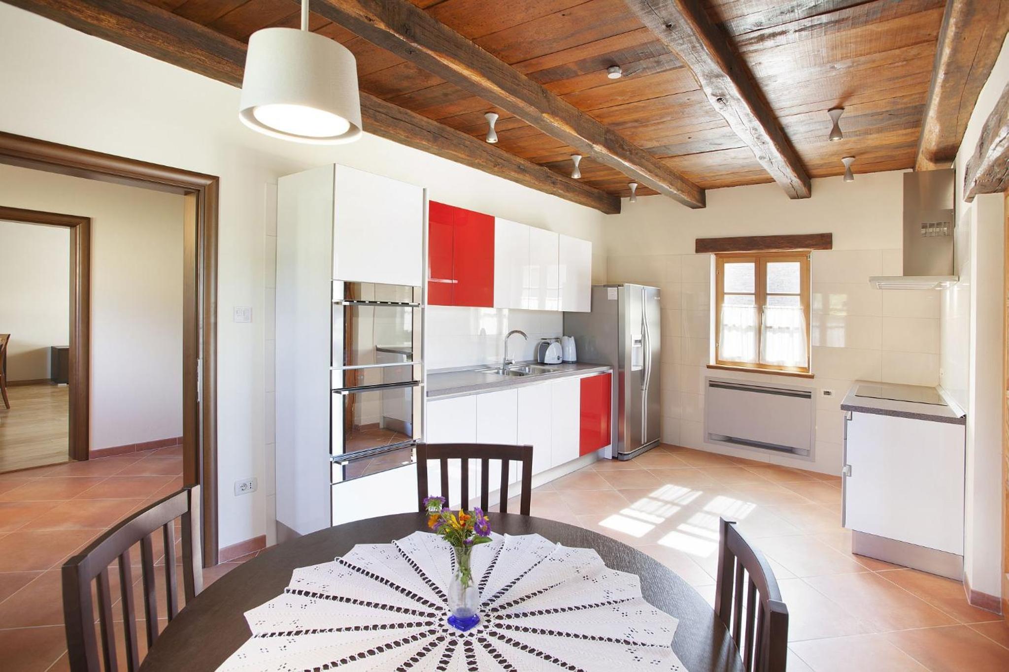 Villa Poropati, Grožnjan, Istria - Luxury Countryside Estate for up to 19 persons - Large pool of 80m2 with kids section view 5