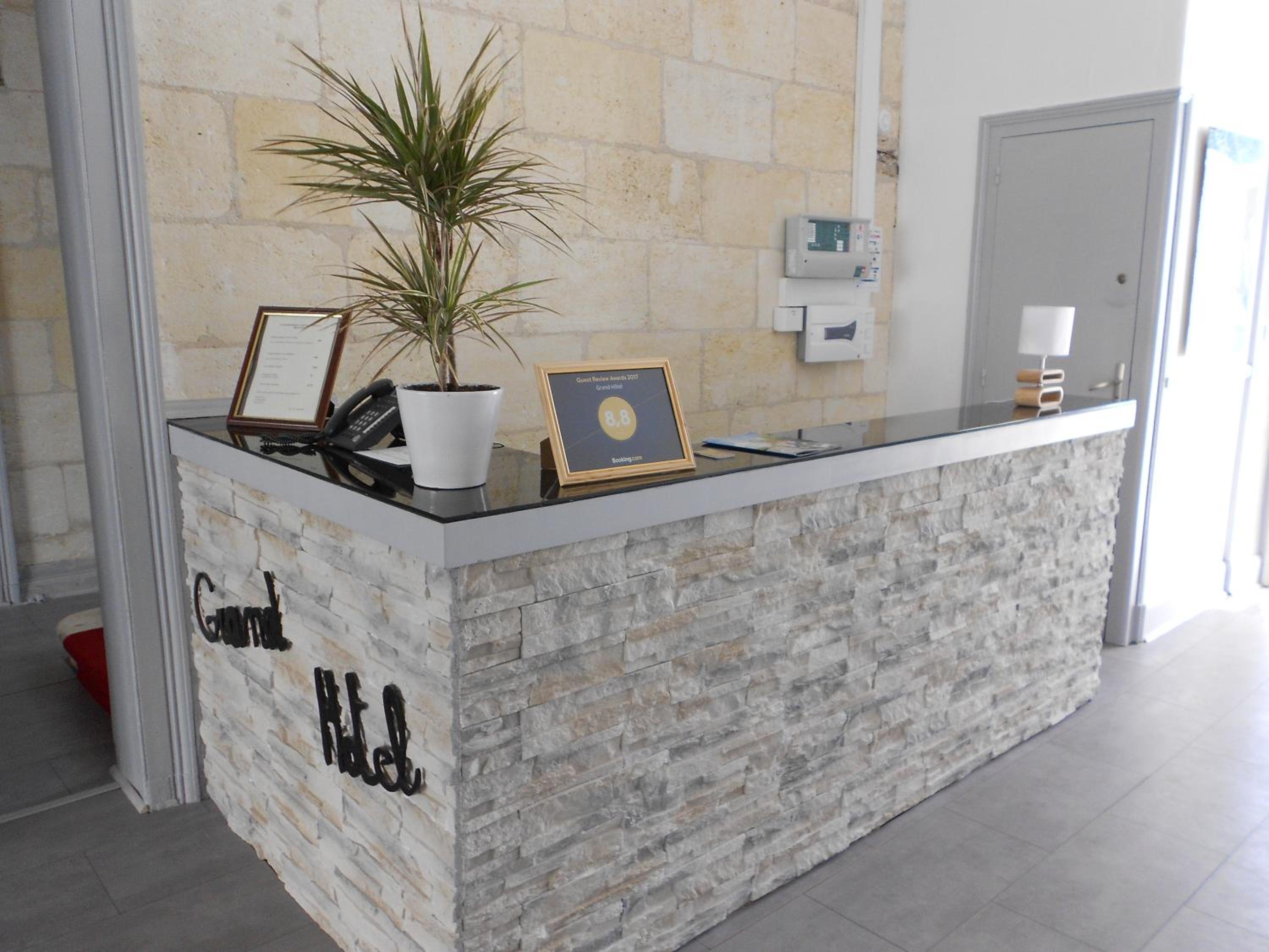 hotel reception