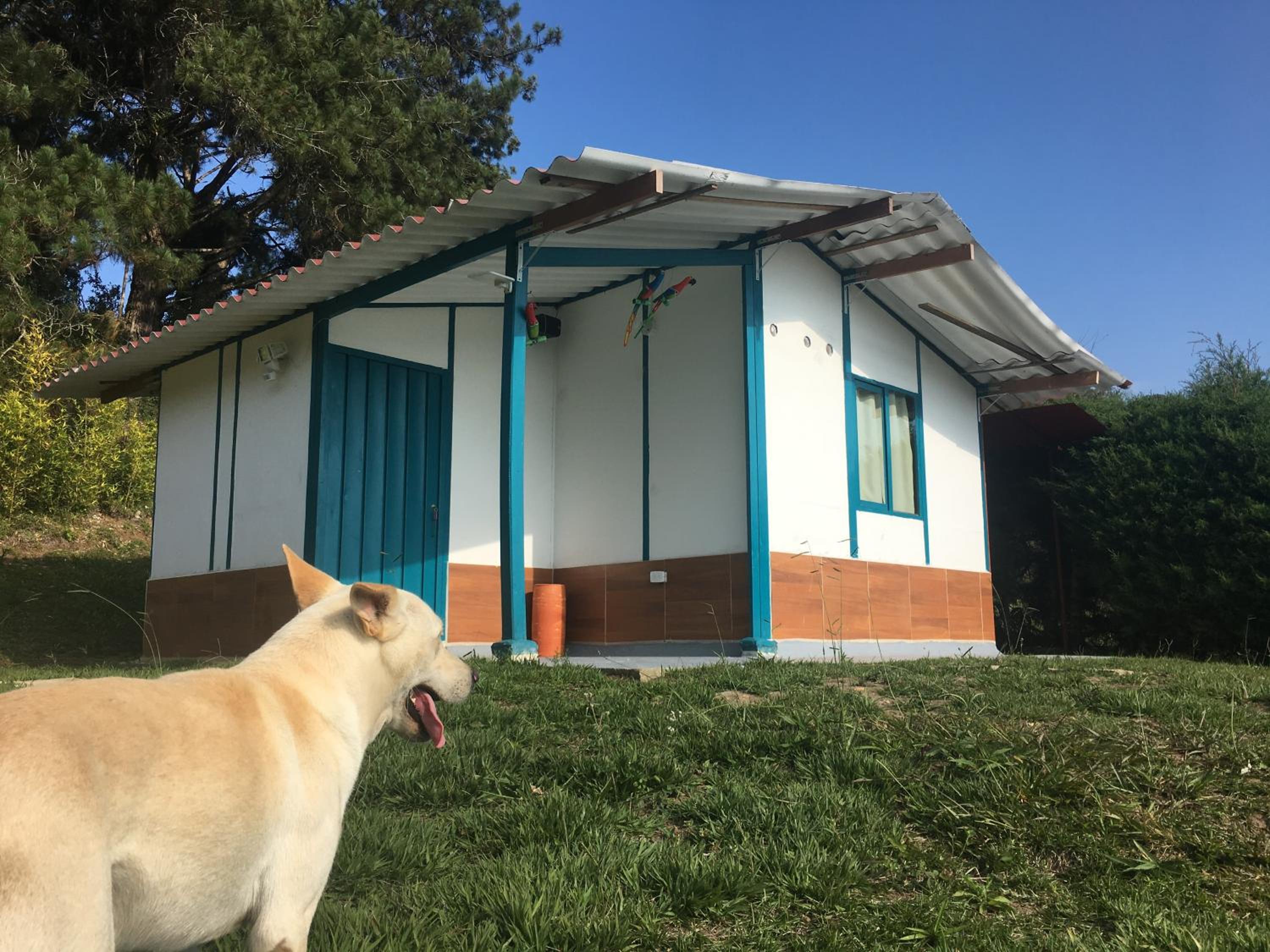 La cabaña del lago Calima