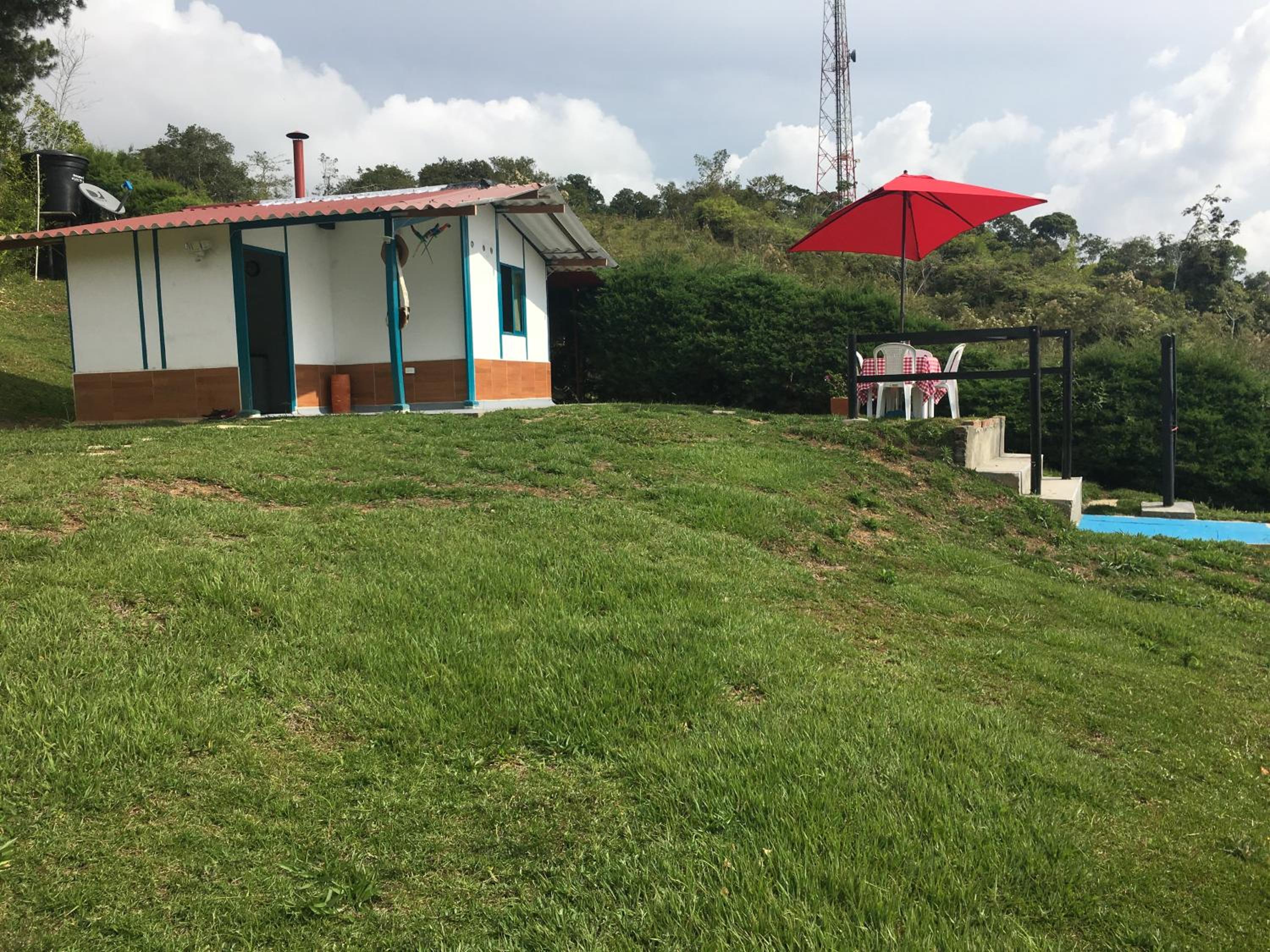 La cabaña del lago Calima