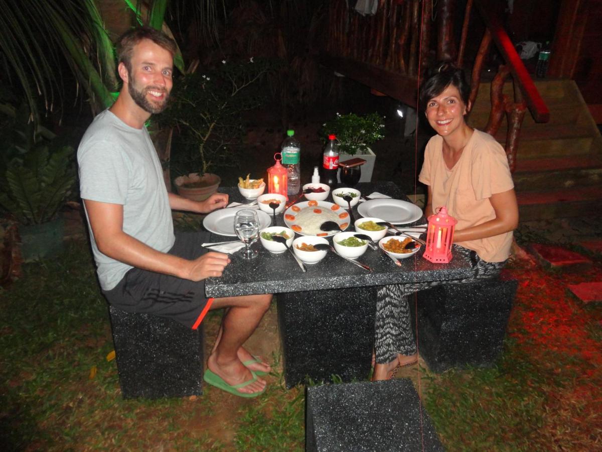 outdoor BBQ area