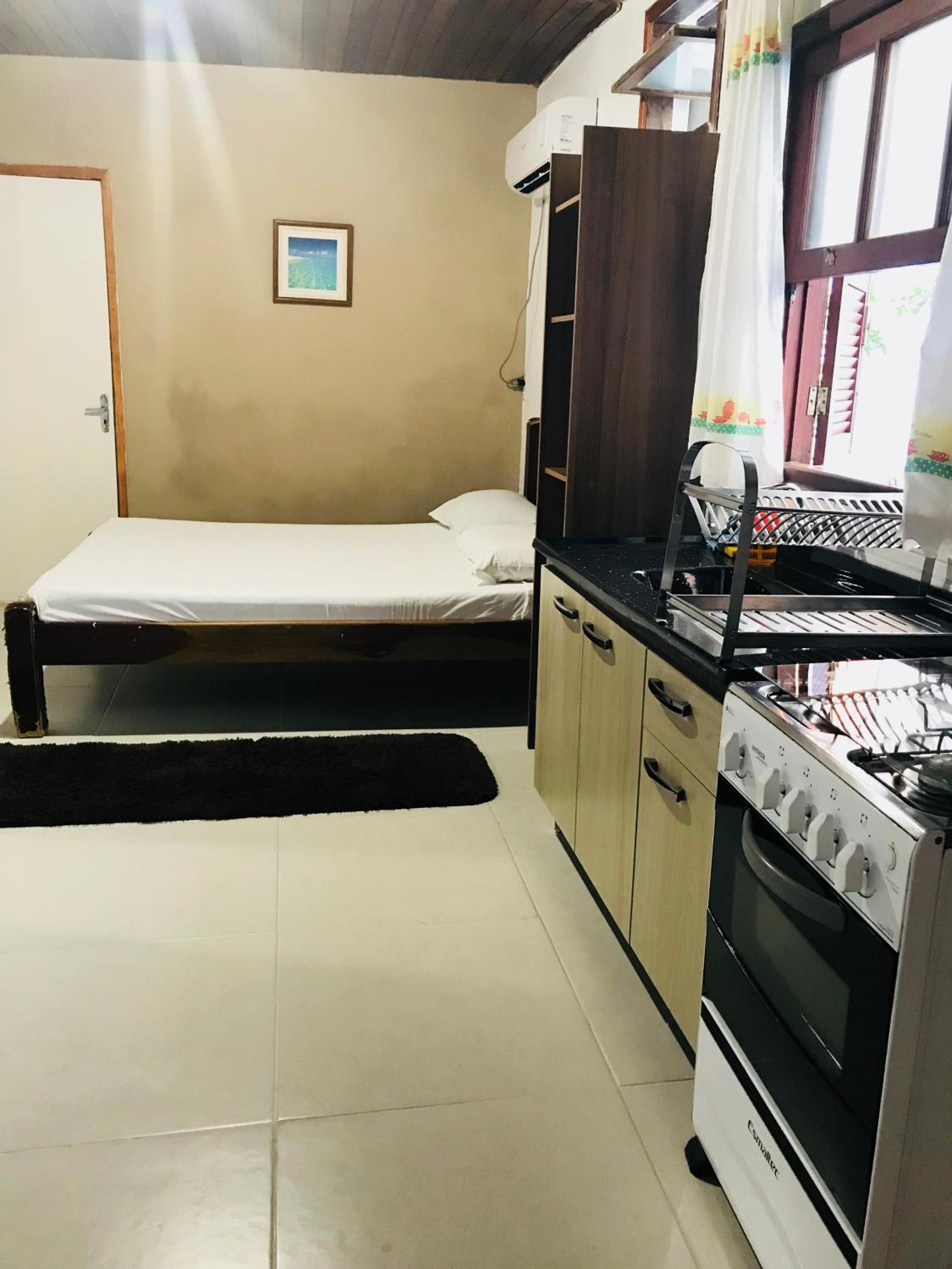 Lagoa da Conceição Apartments AC -cozinha completa-centrinho da lagoa