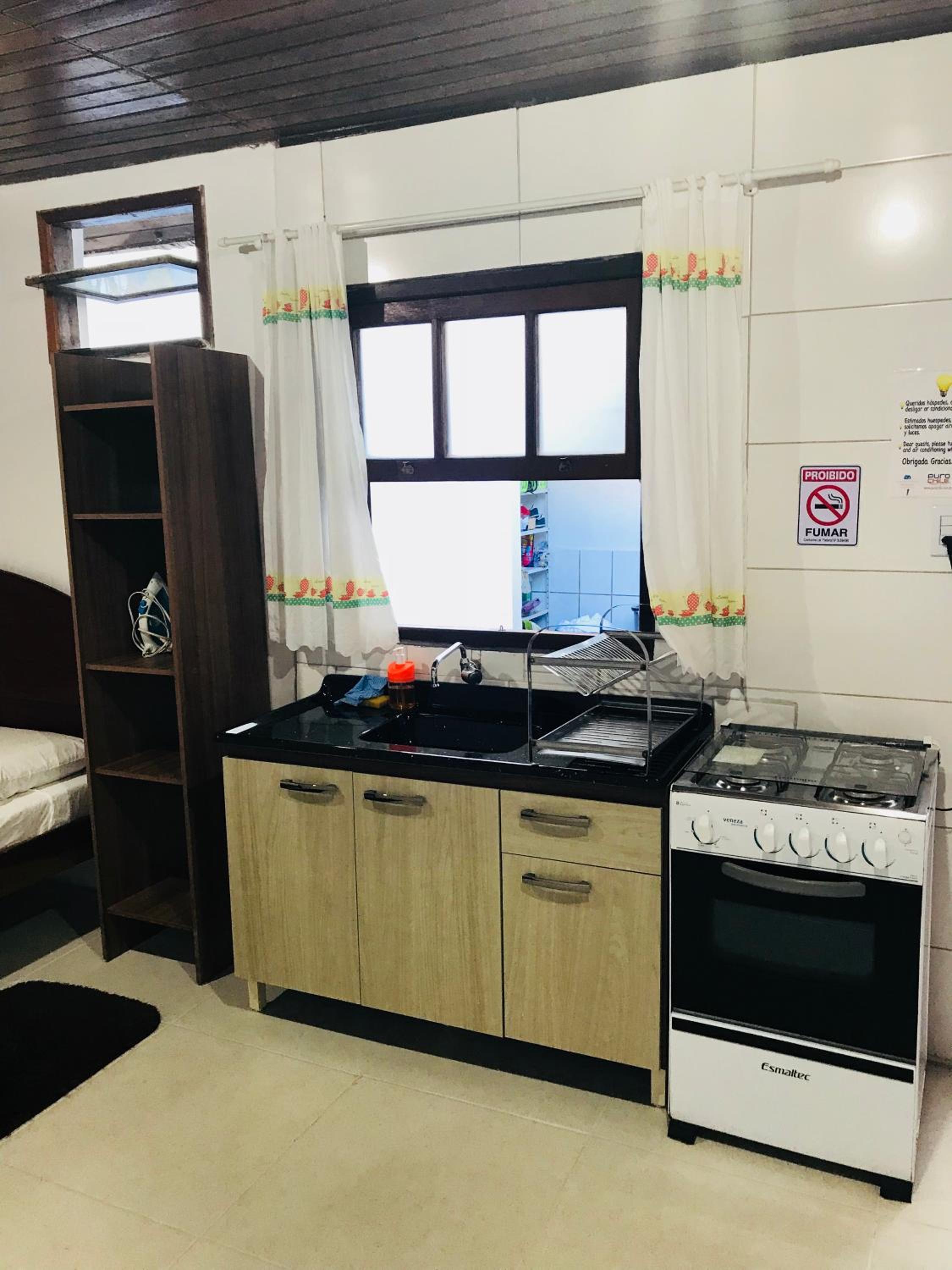 Lagoa da Conceição Apartments AC -cozinha completa-centrinho da lagoa