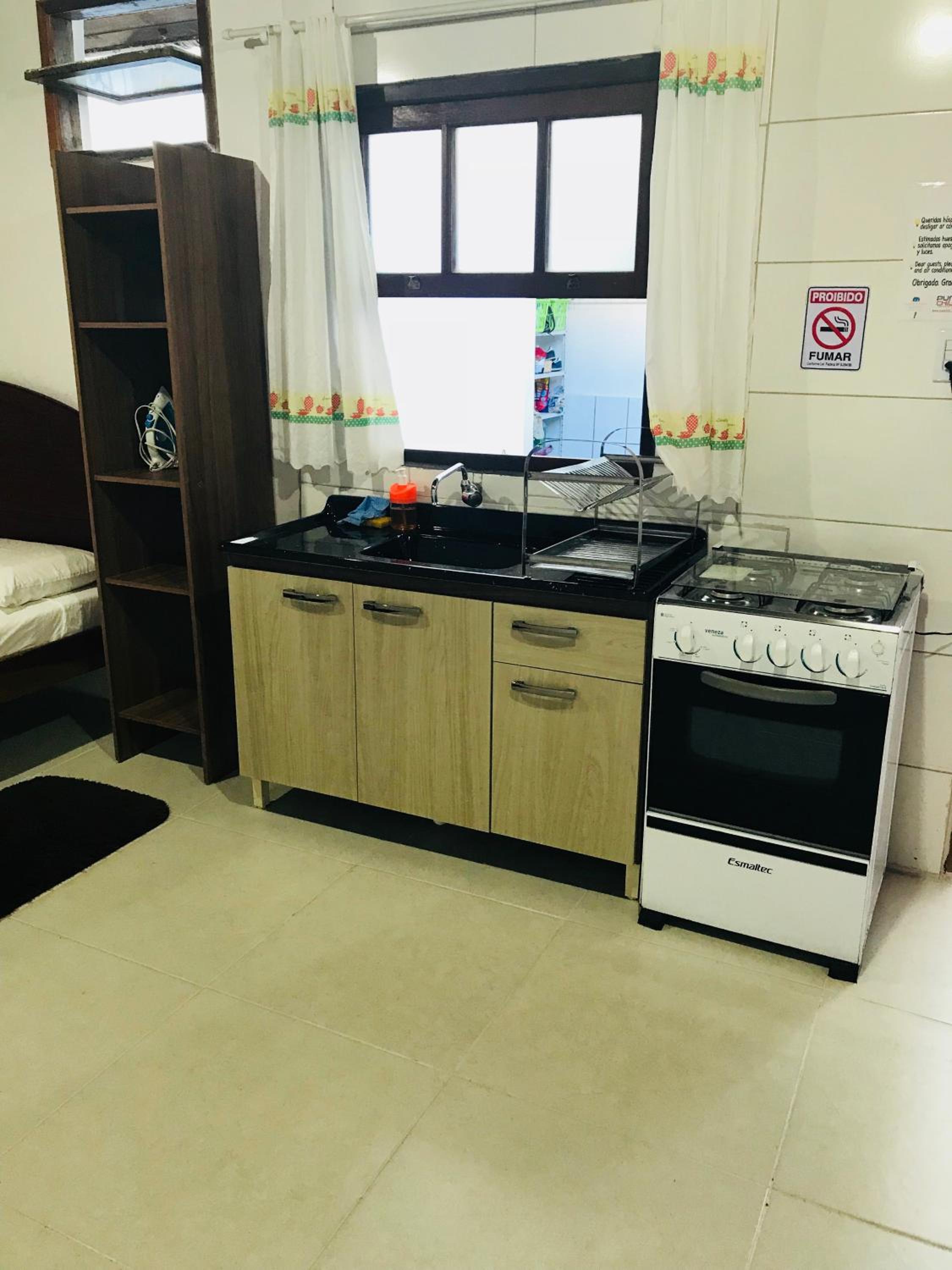 Lagoa da Conceição Apartments AC -cozinha completa-centrinho da lagoa