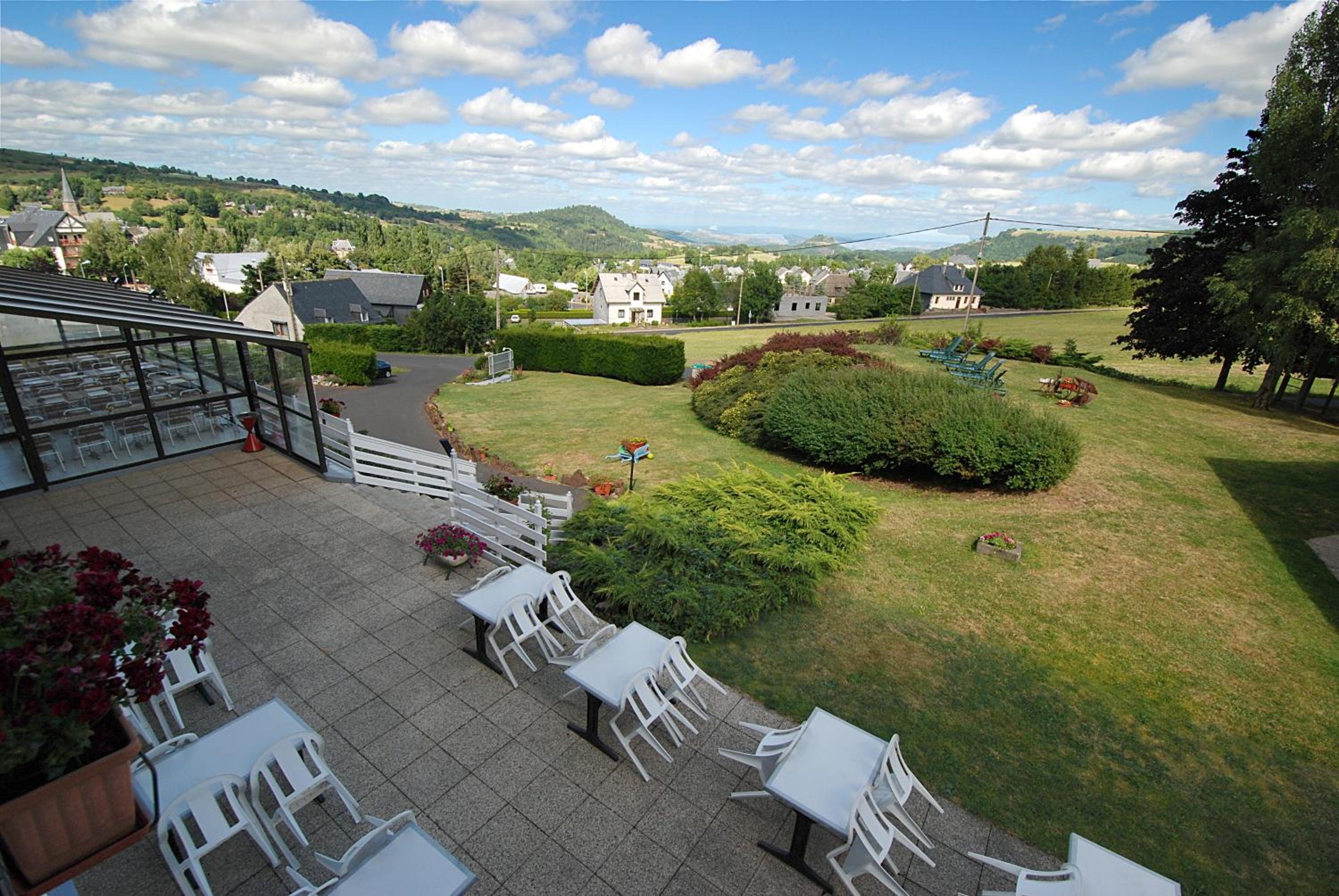 outdoor BBQ area