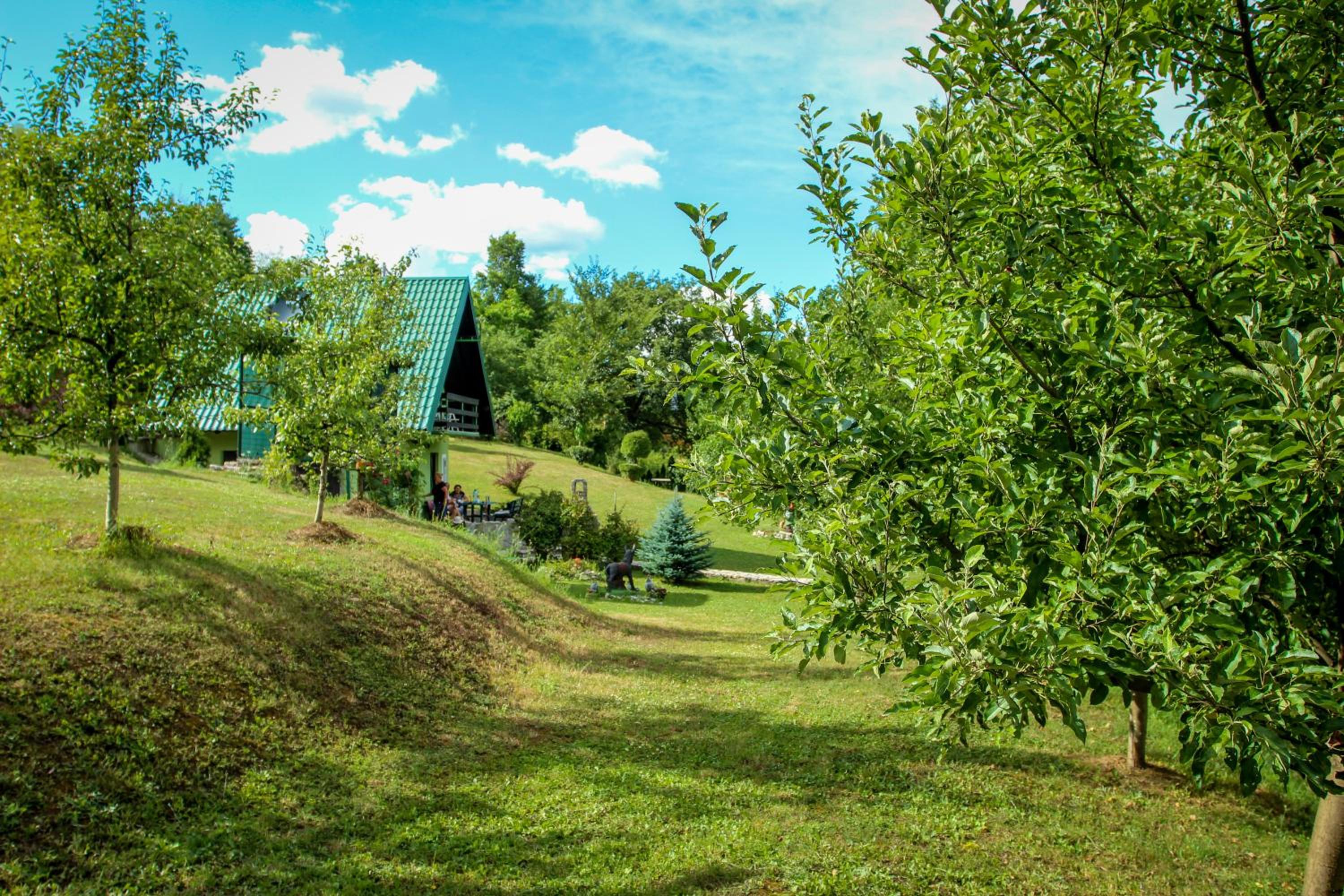 Private Riverside House on the Una River with Private Beach
