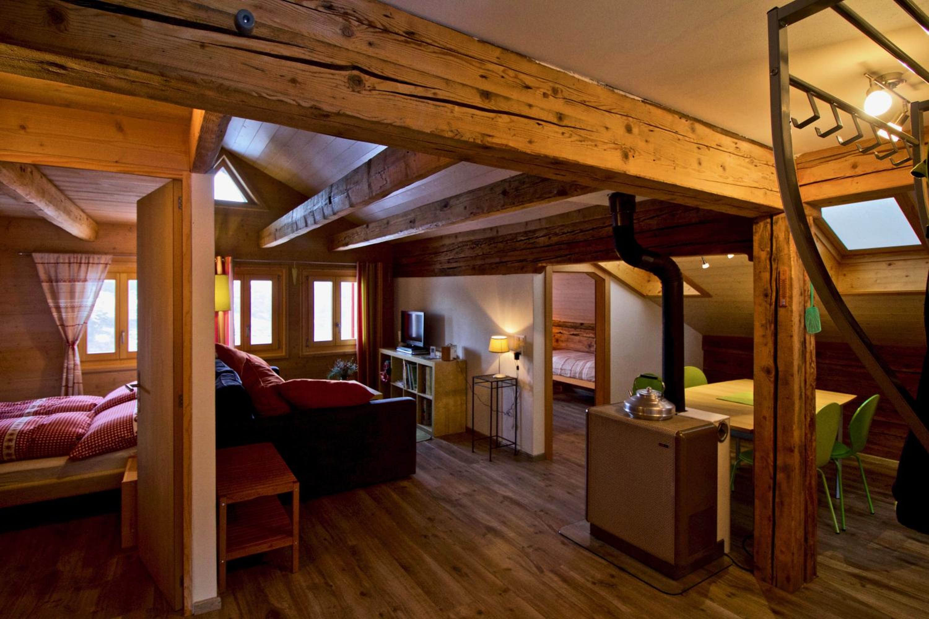 Appartement sous les combles - Chalet La Biolle - Vercorin view 3