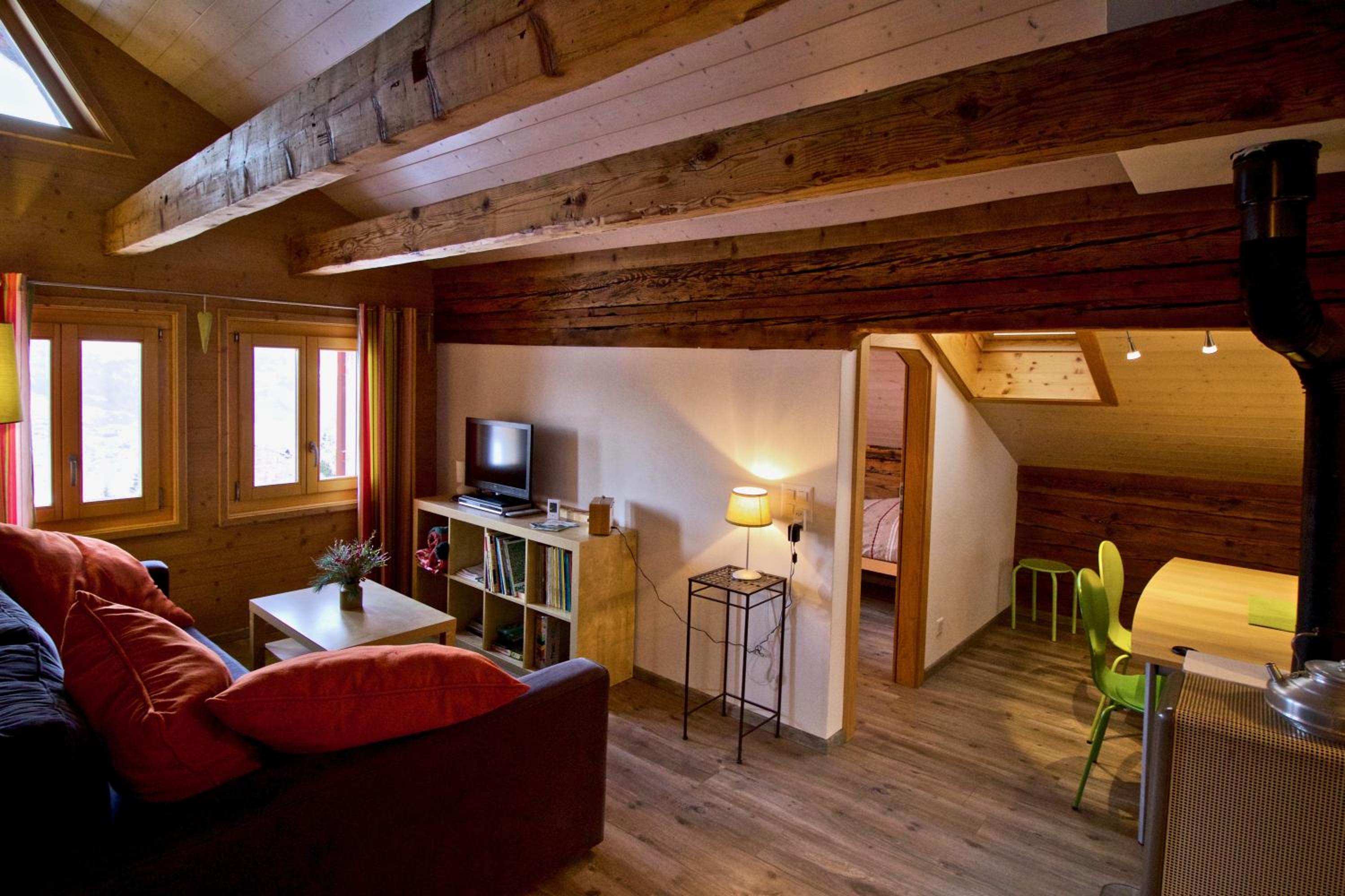 Appartement sous les combles - Chalet La Biolle - Vercorin view 5